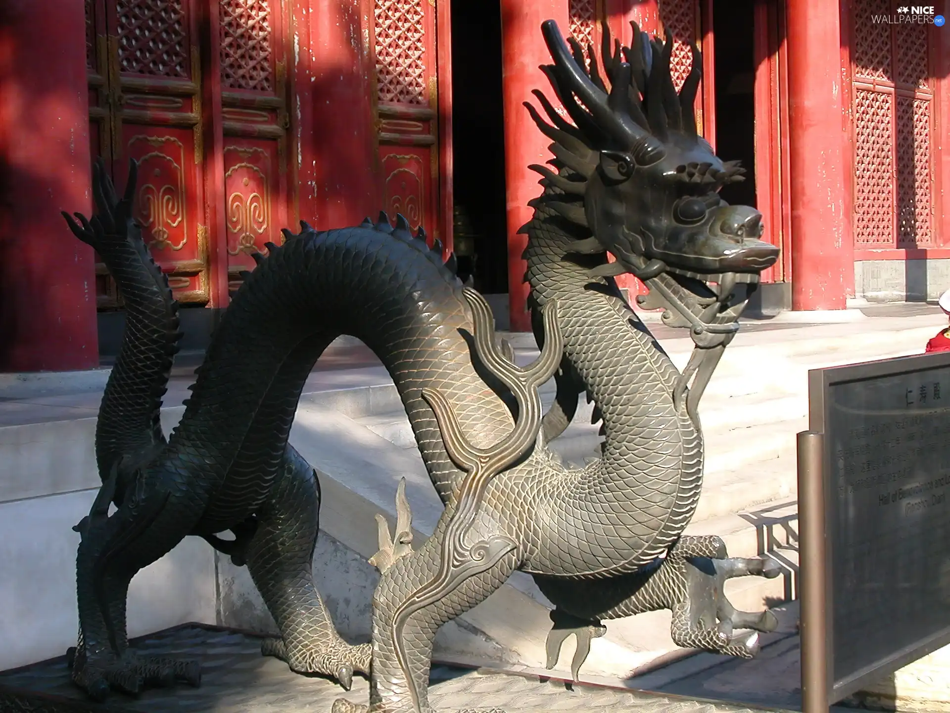 Dragon, Statue monument, Chinese