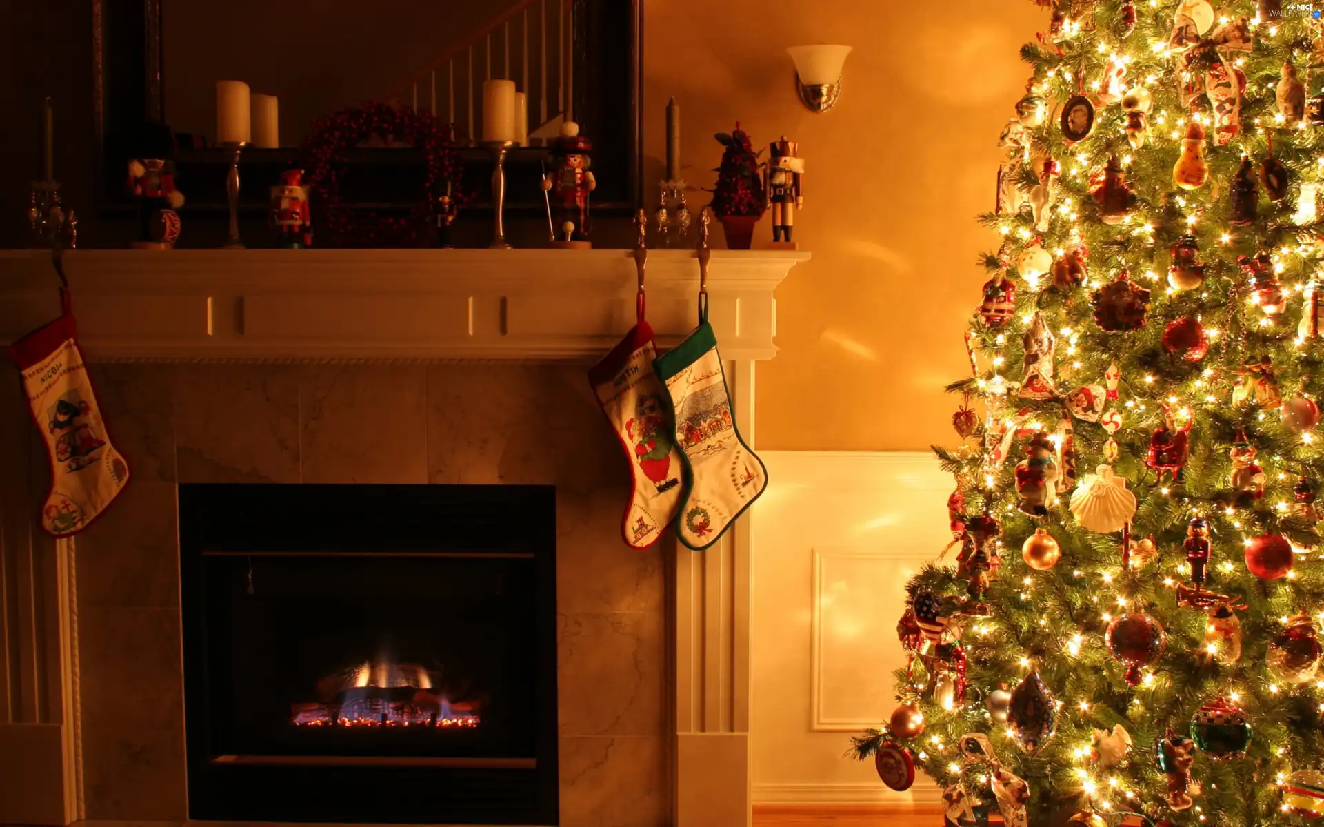 burner chimney, christmas tree, Christmas, Beauty