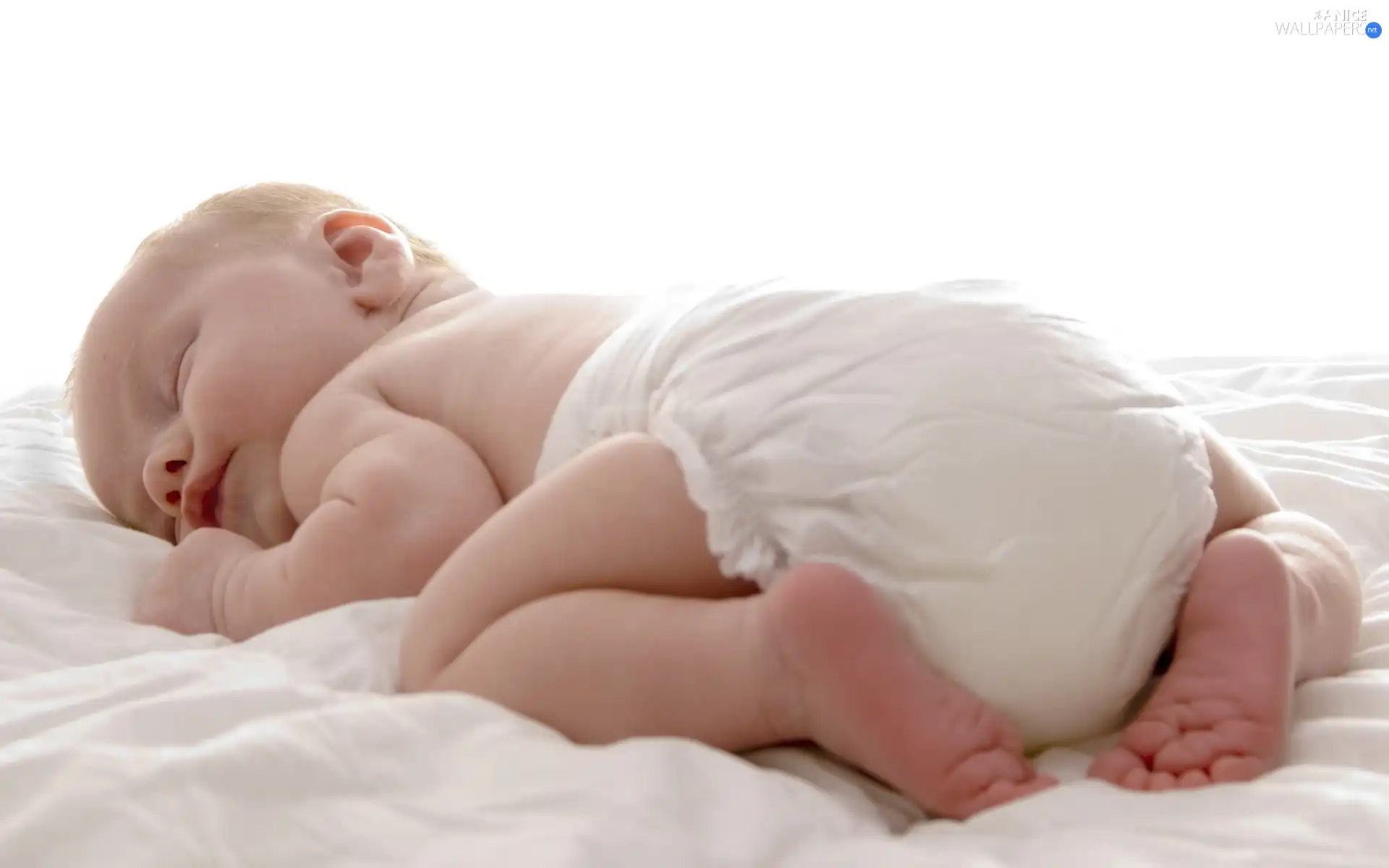 diaper, Sleeping, Baby