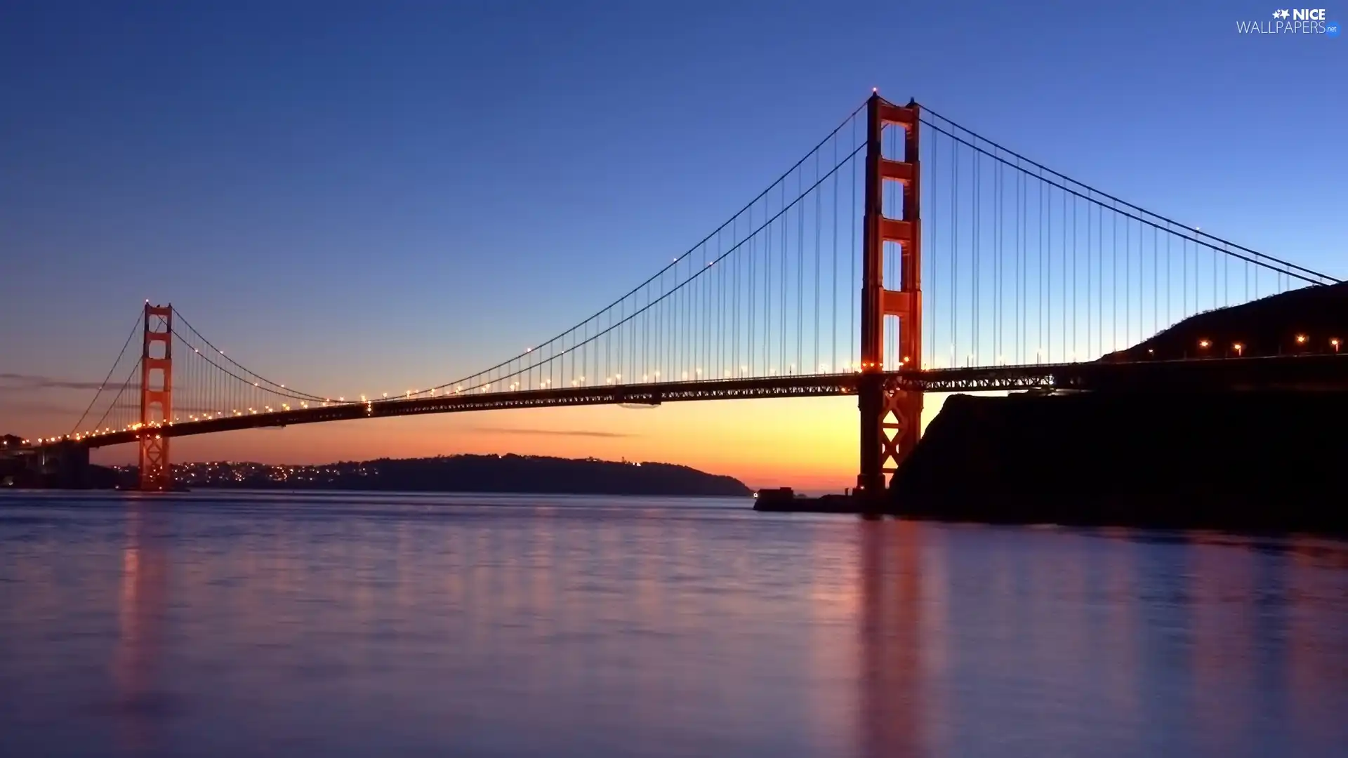 San Francisco, bridge, Golden Gate, pendant