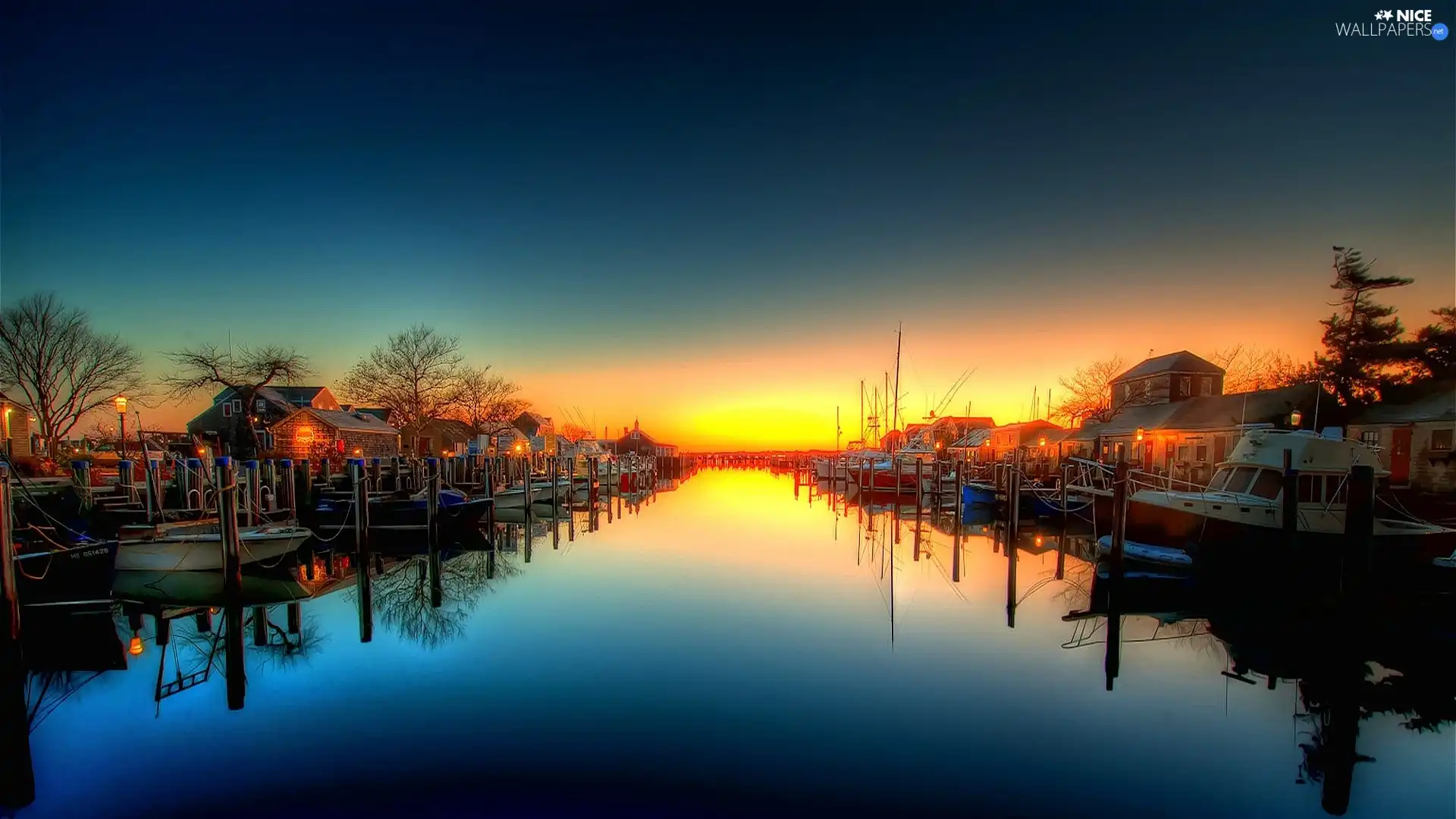 Great Sunsets, Harbour, River