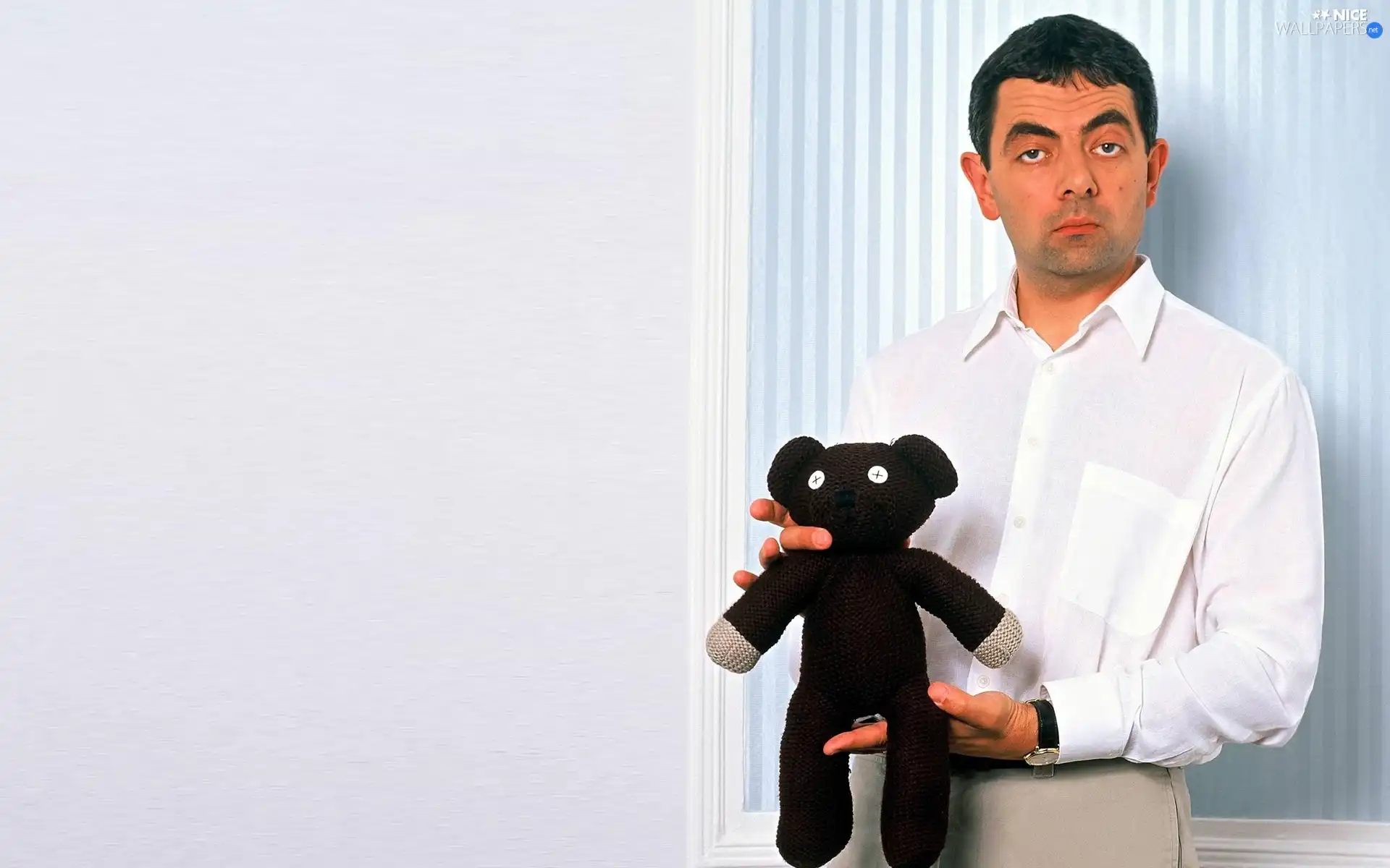 Rowan Atkinson, teddybear