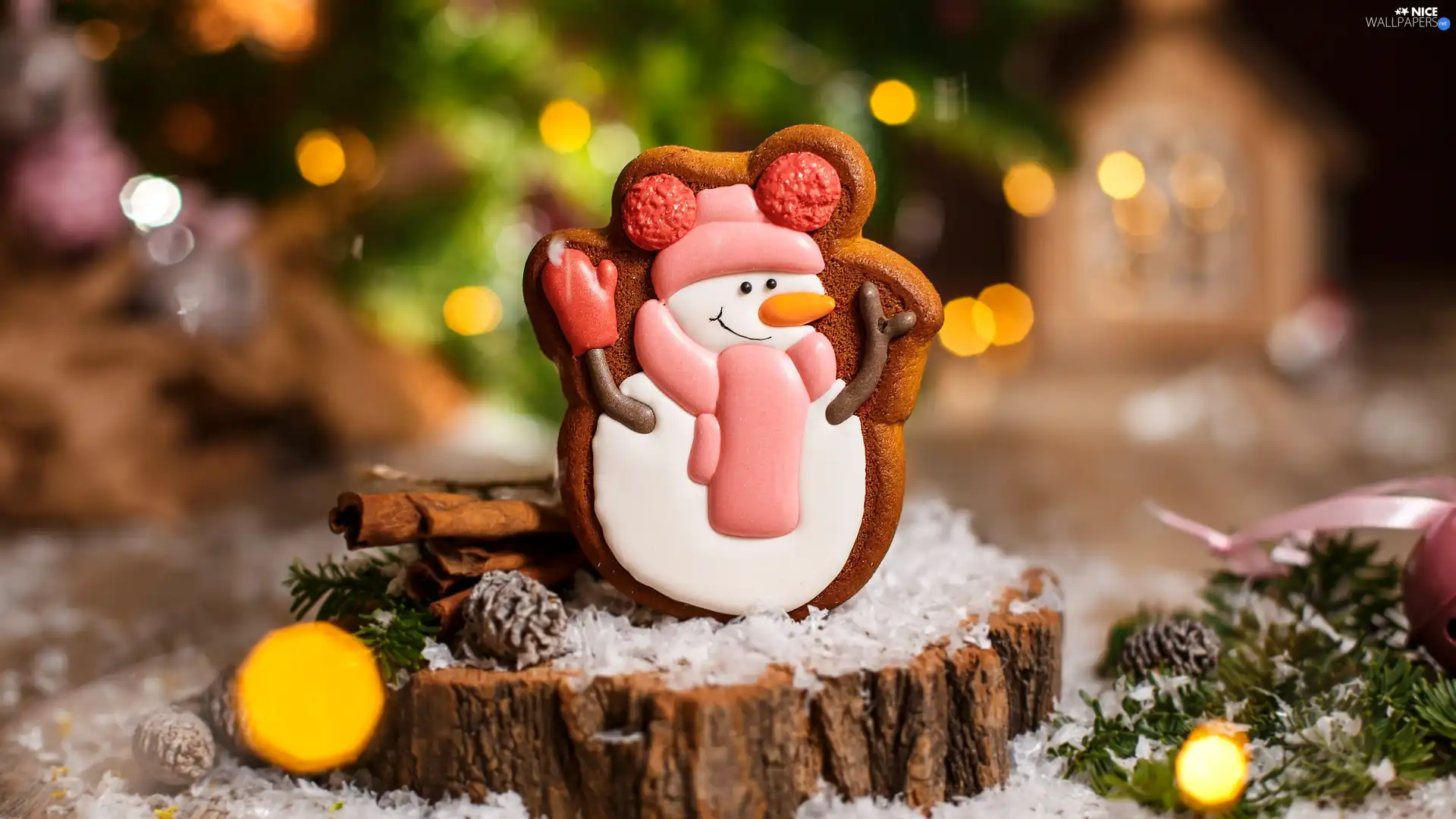 Snowman, Christmas, cook