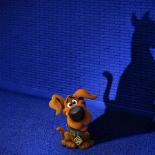 dog, cartoon, Scooby Doo