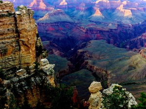 canyon, landscape