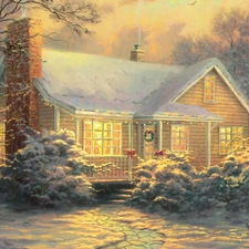 Art Image, Winter, scenery