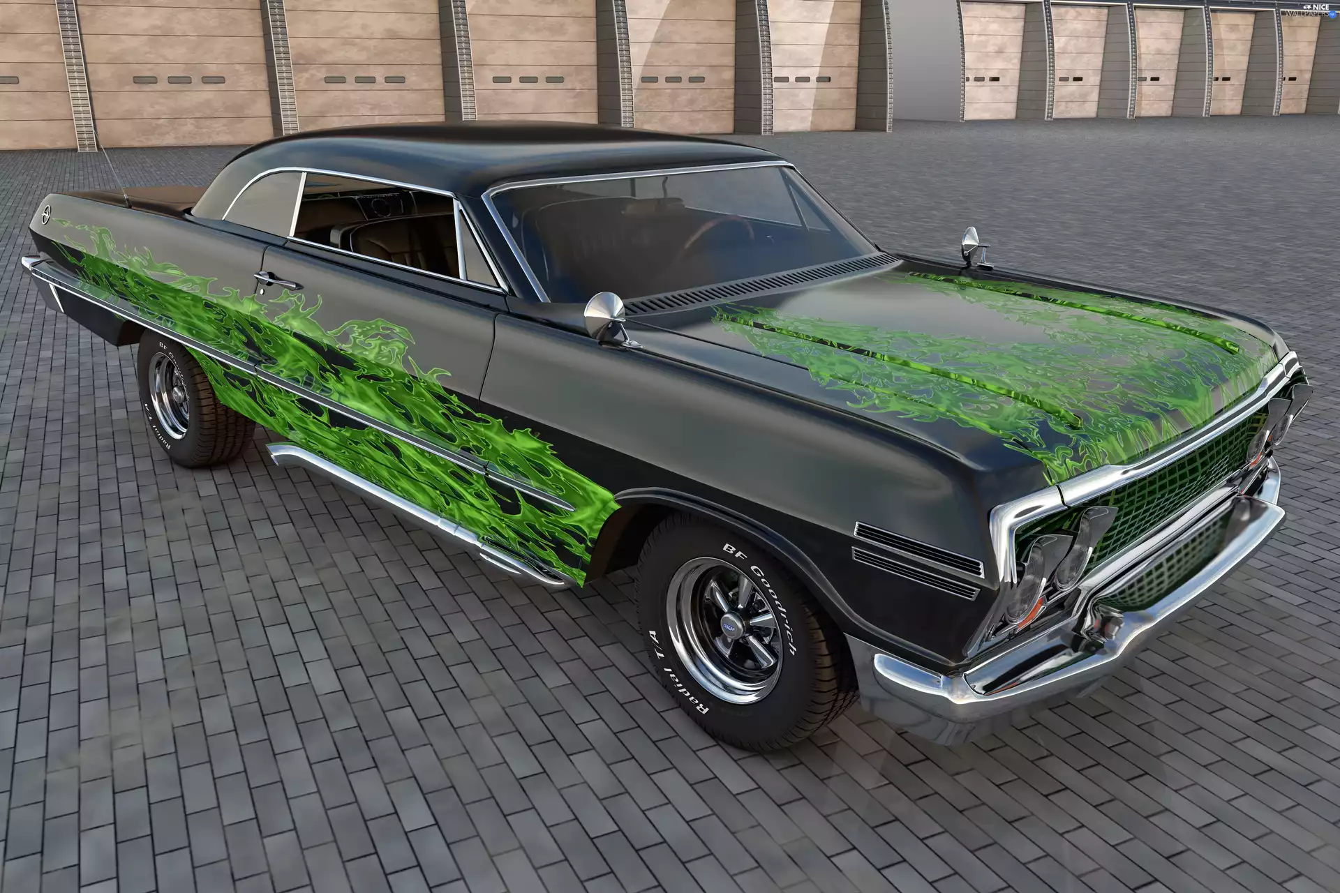 antique, Chavrolet Impala, 1963