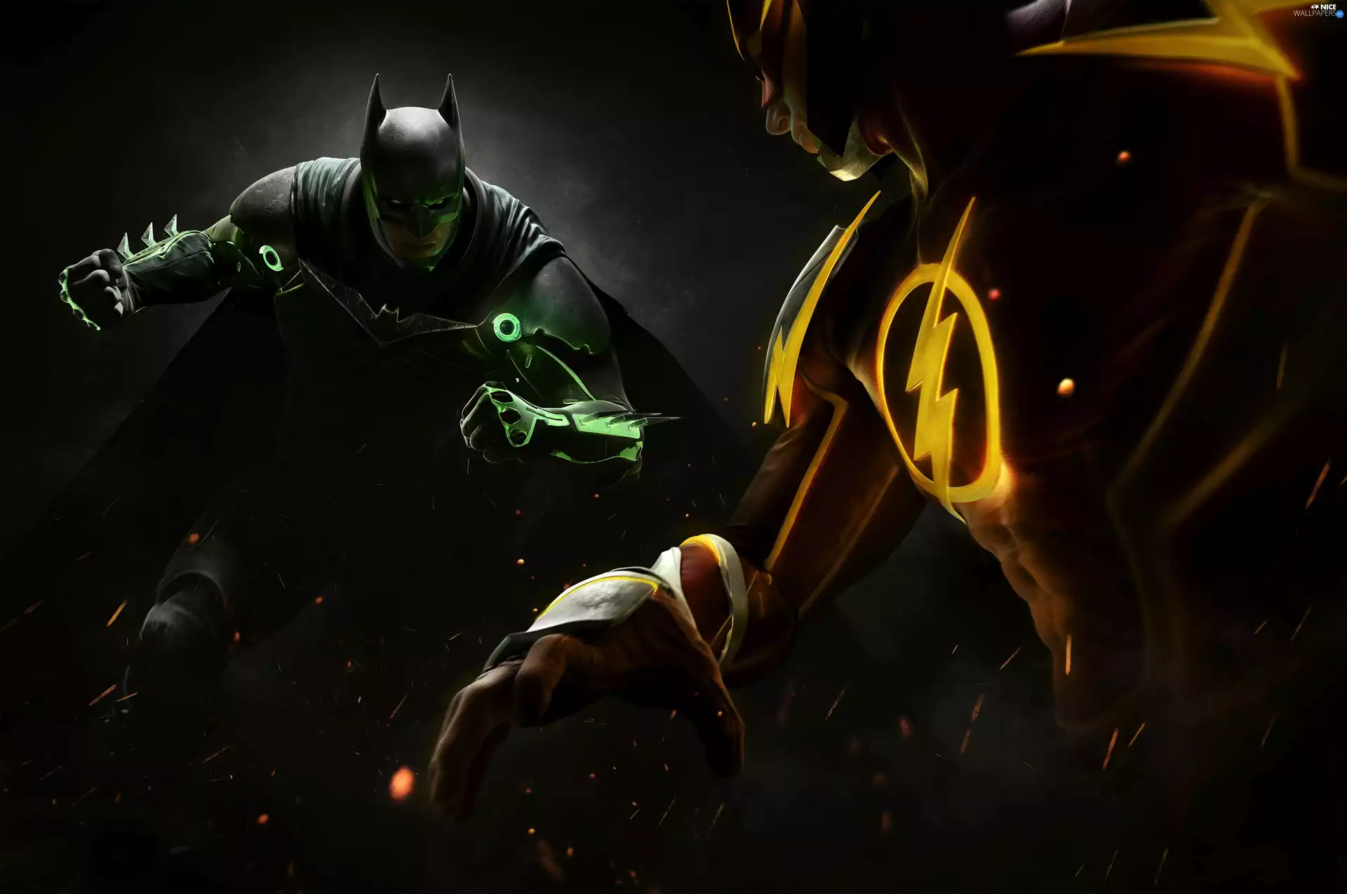 Batman, game, Injustice 2