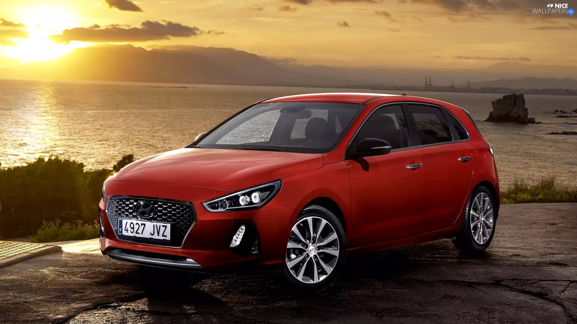 lake, Hyundai i30, 2017