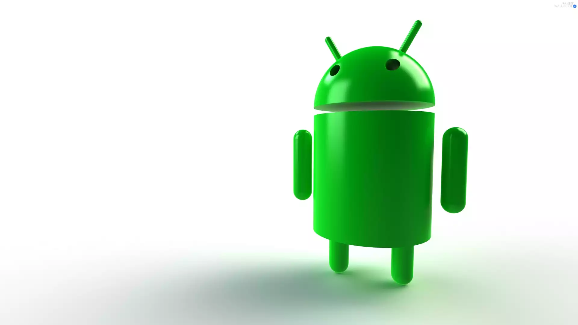 3D, Green, Android