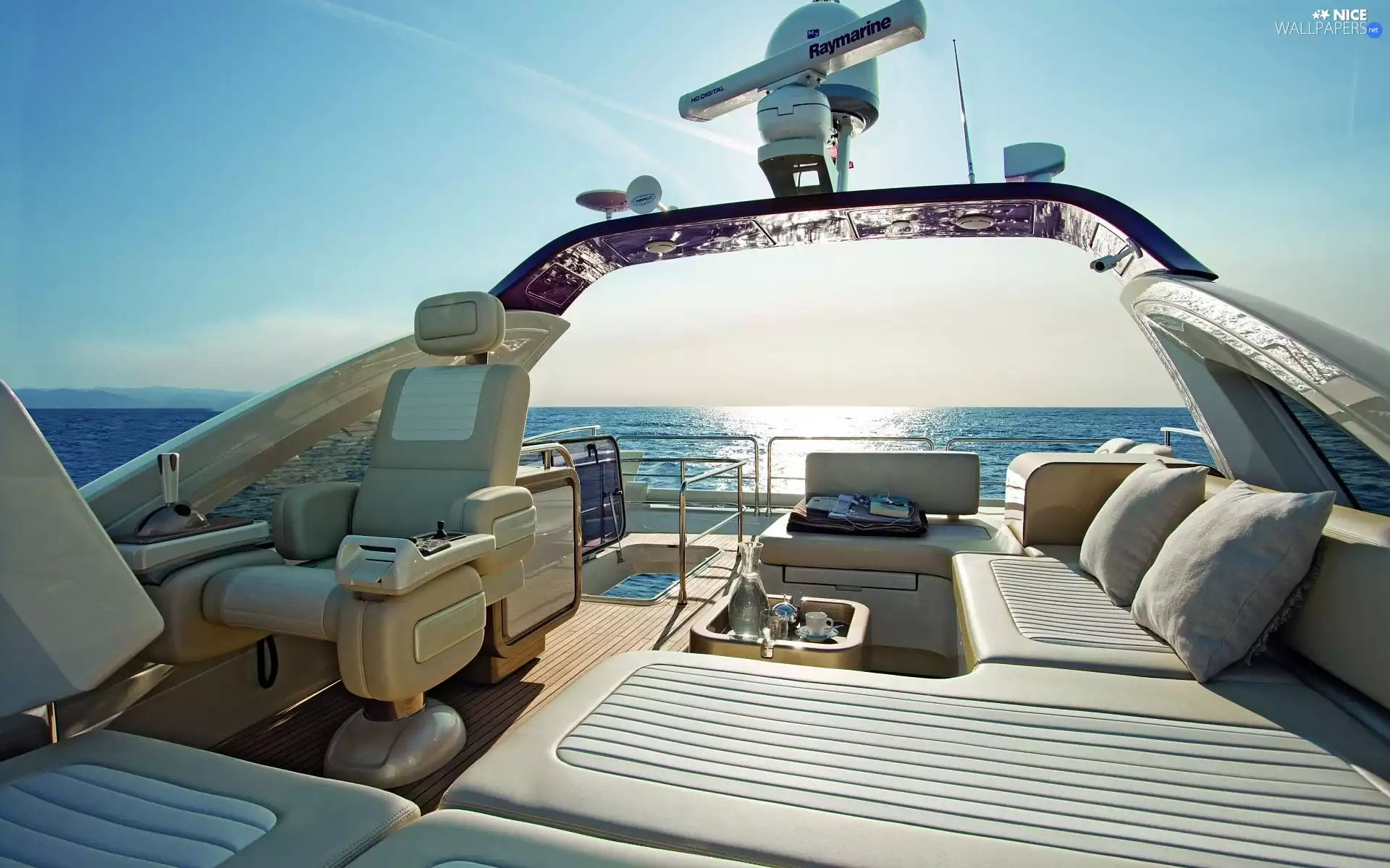 sea, Yacht Azimut-72S, Navigation Bridge