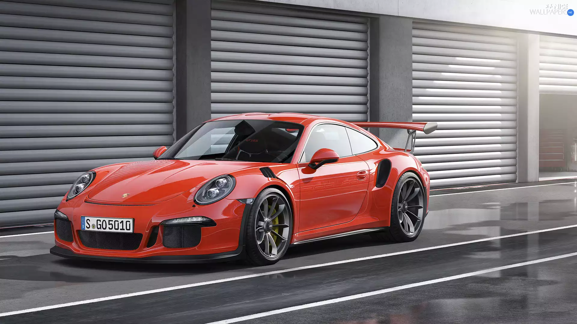 Porsche 911 GT3 RS, Red