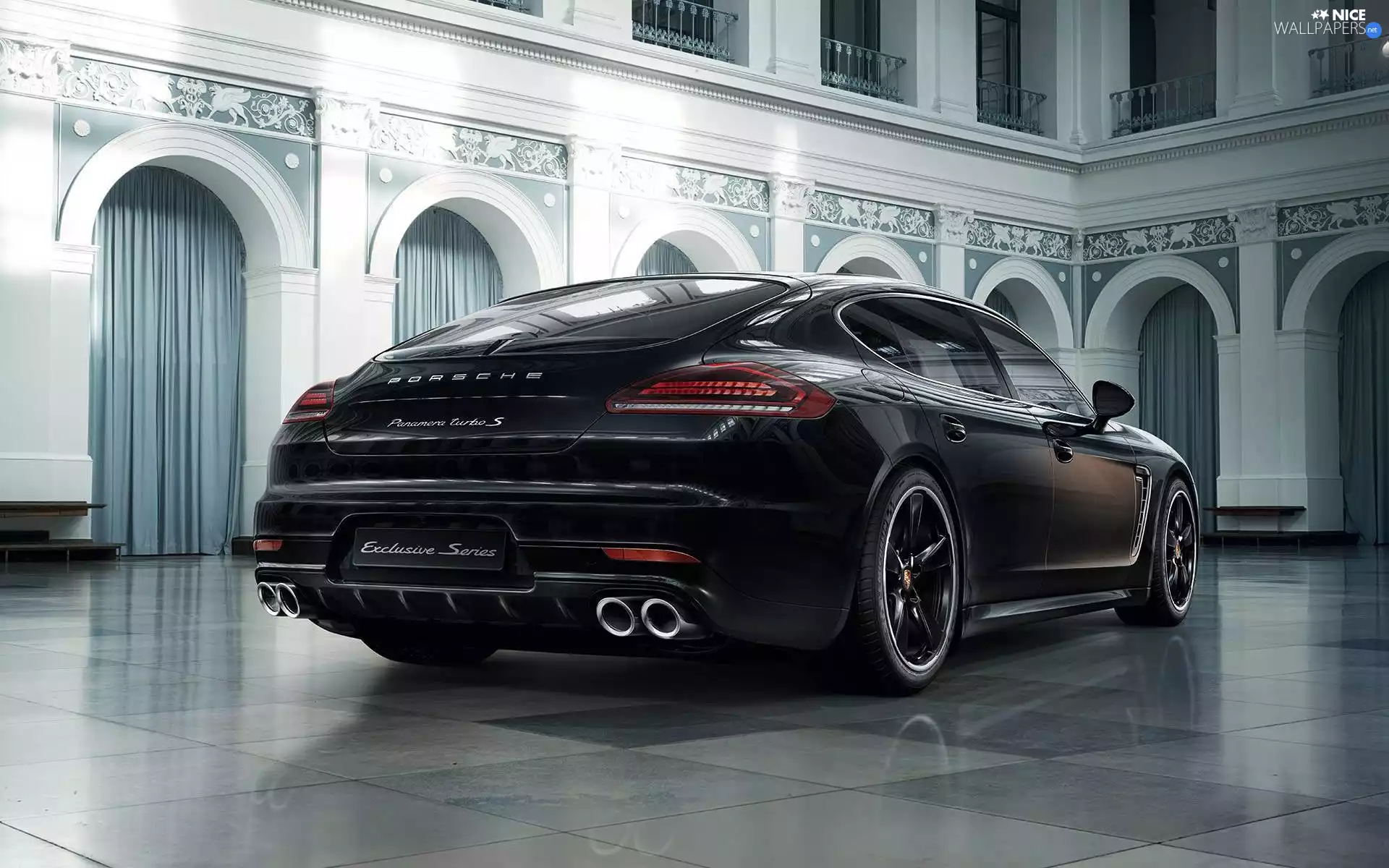 Panamera Turbo S MkII 5, Black, Porsche 970