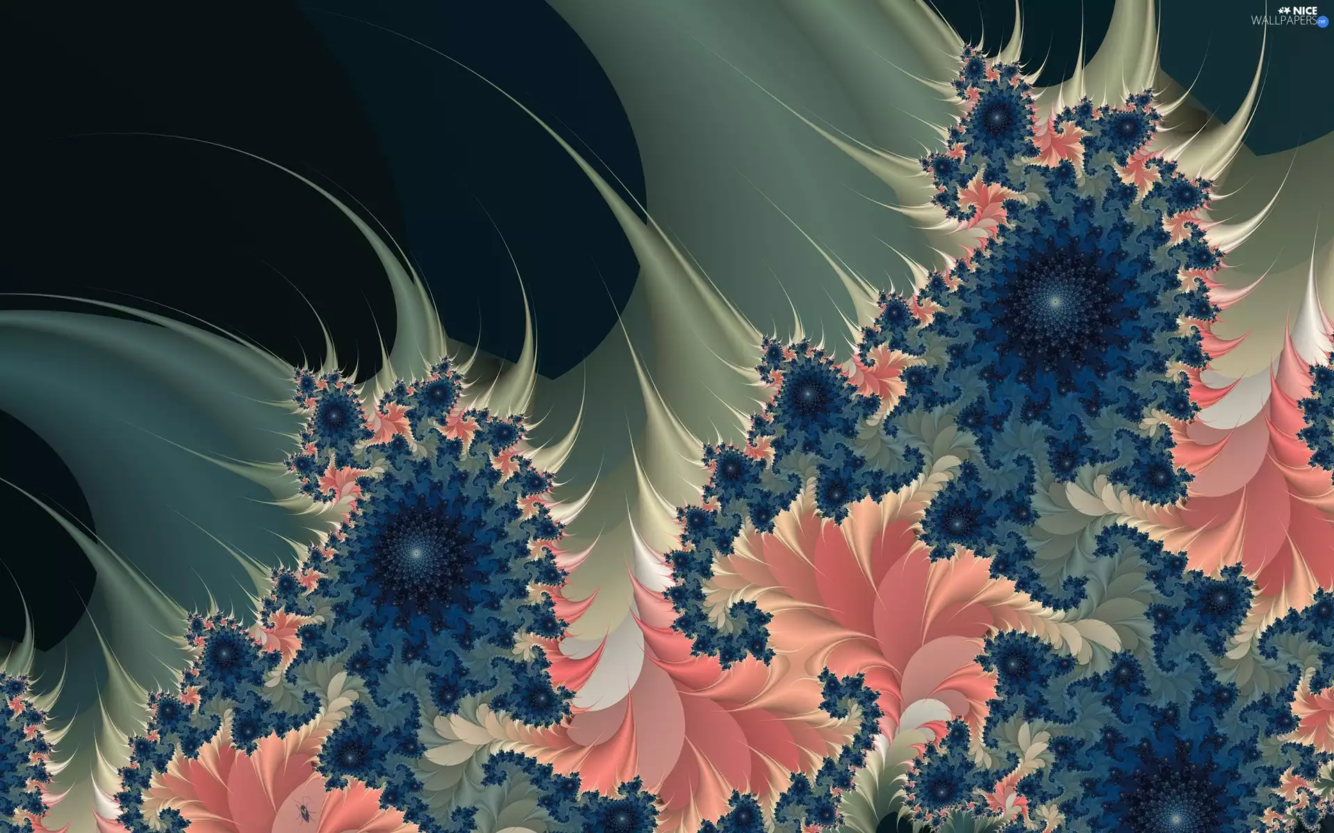 graphics, Fraktal, streaks, abstraction