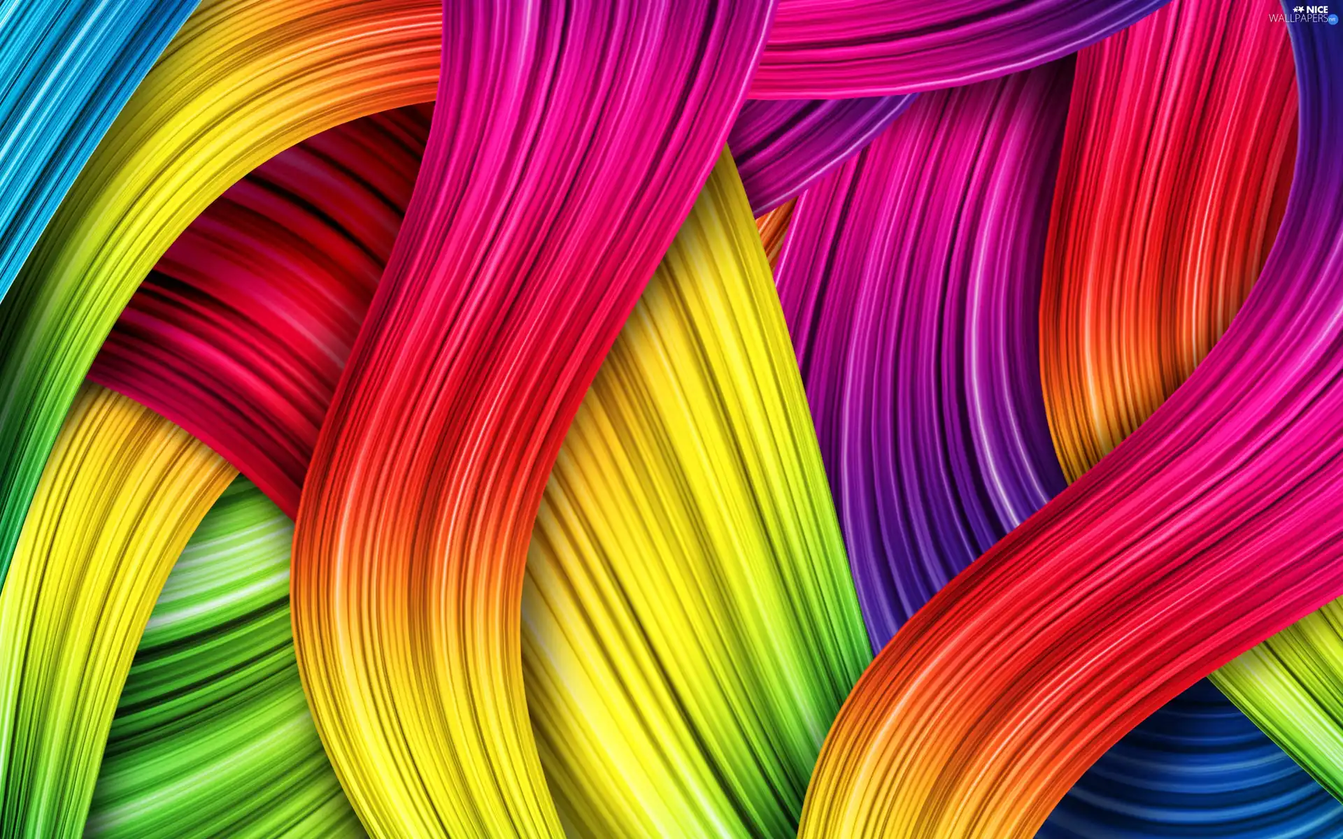 Rainbow, abstraction