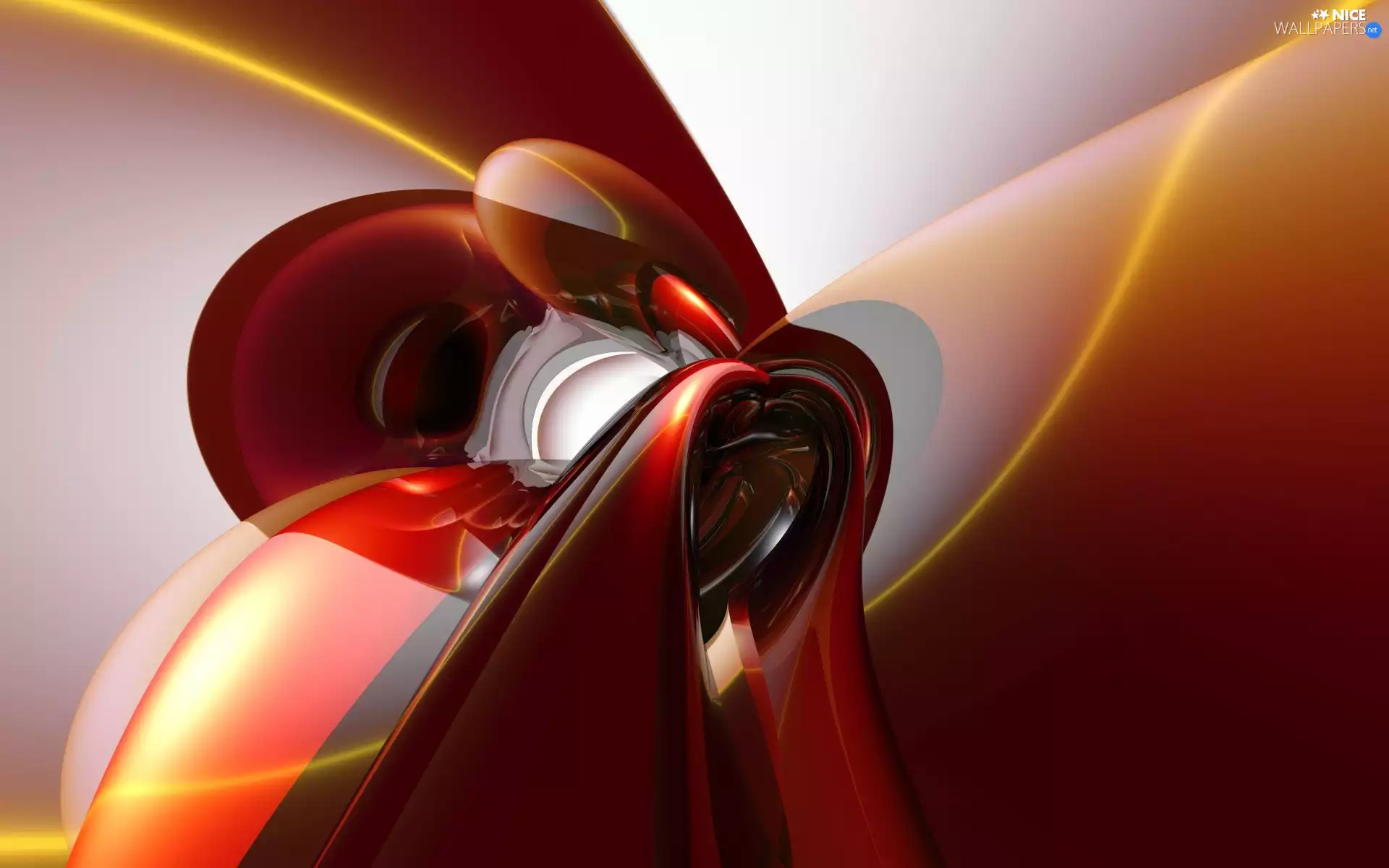 abstraction, red