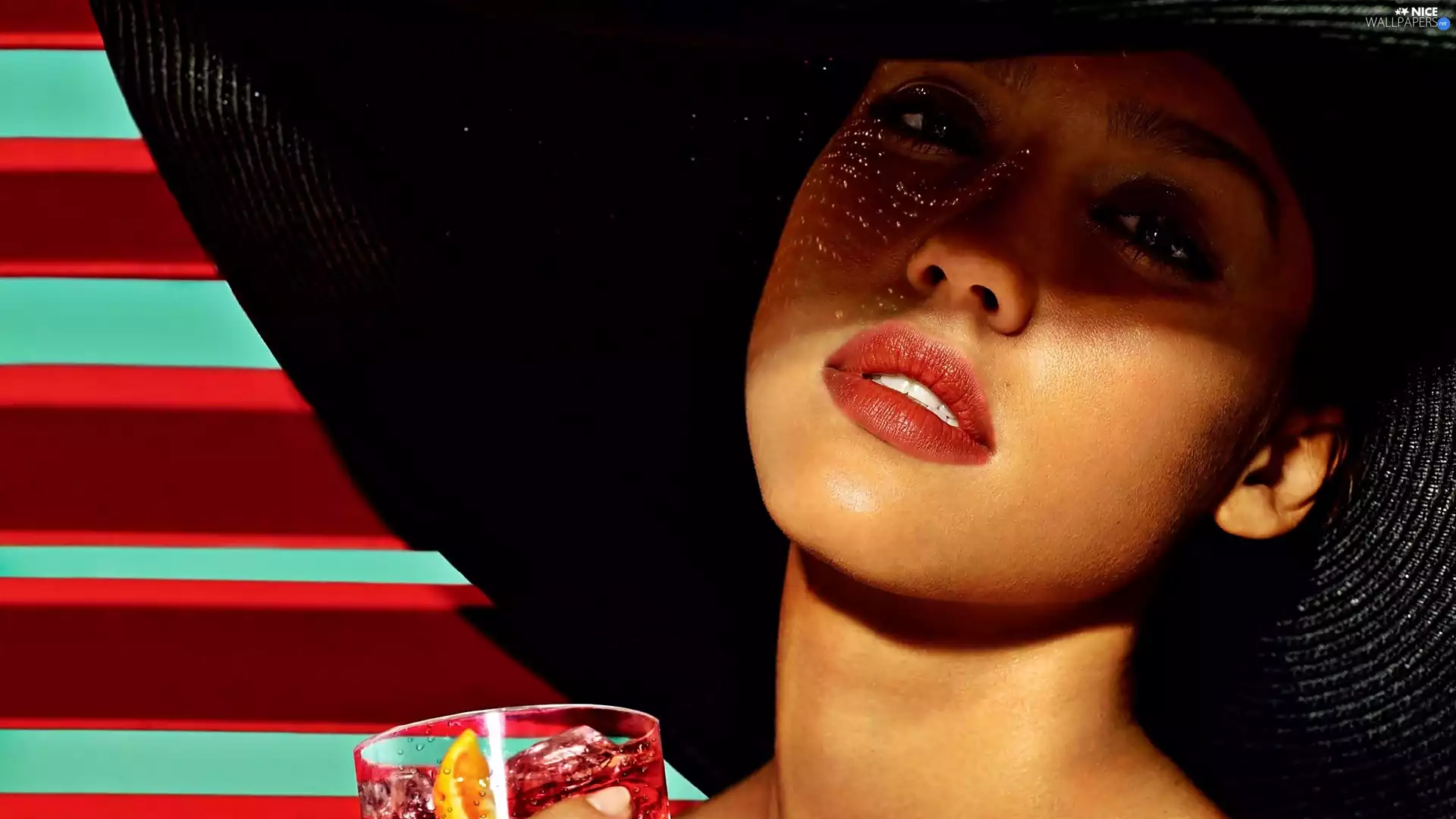 Jessica, Hat, Drink, alba