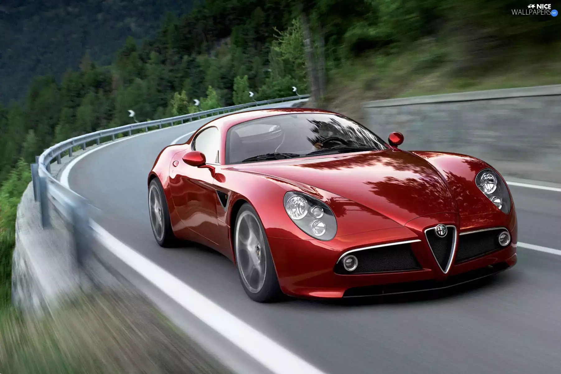 test, Alfa Romeo 8C, ride