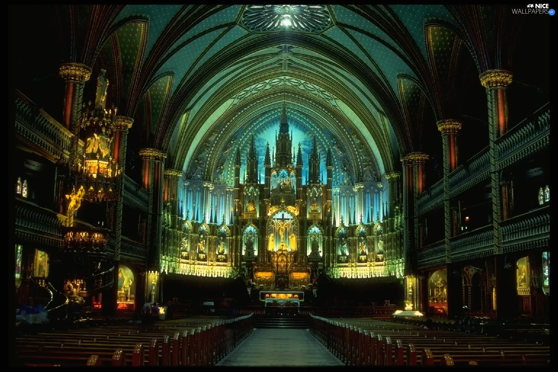 altar, interior, Cathedral