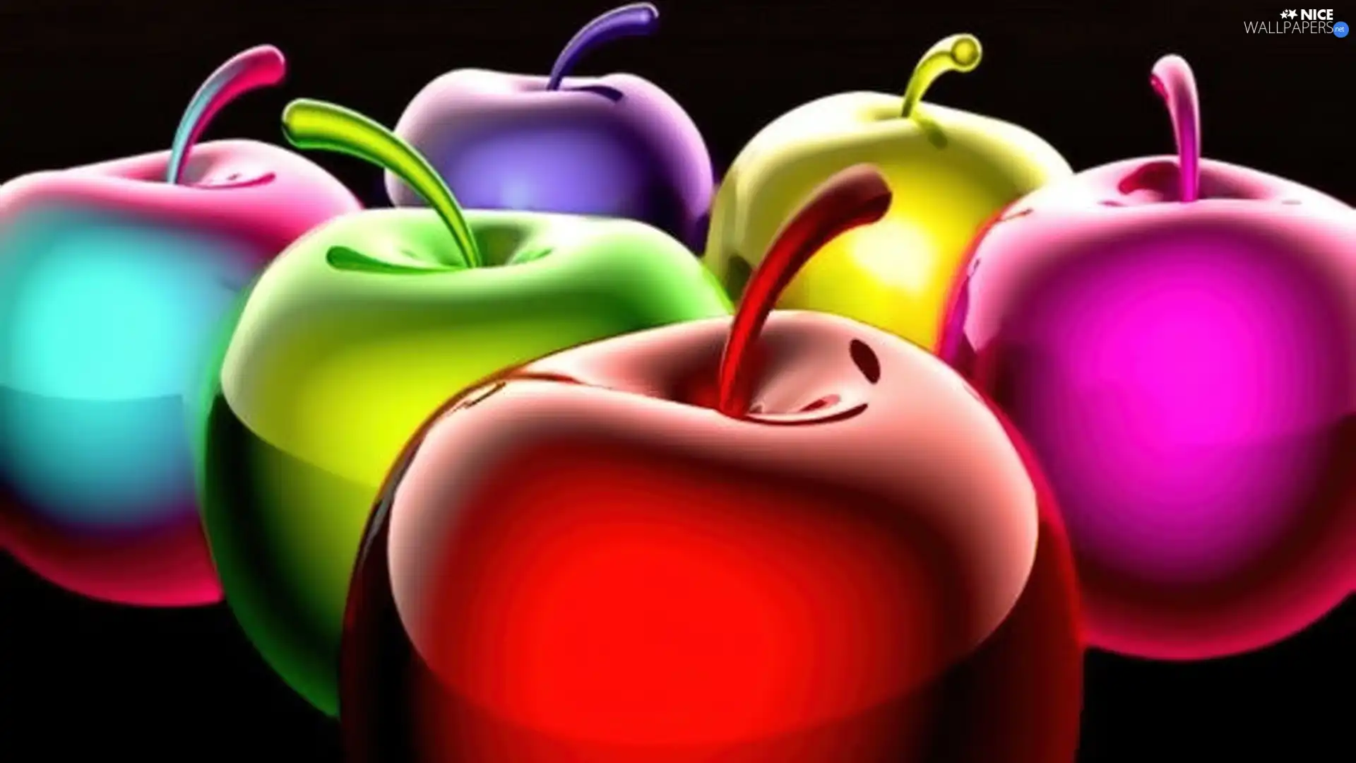 color, apples