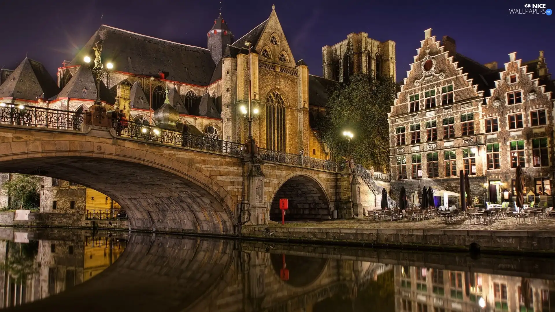 Belgium, architecture, Church, Most of St. Michael