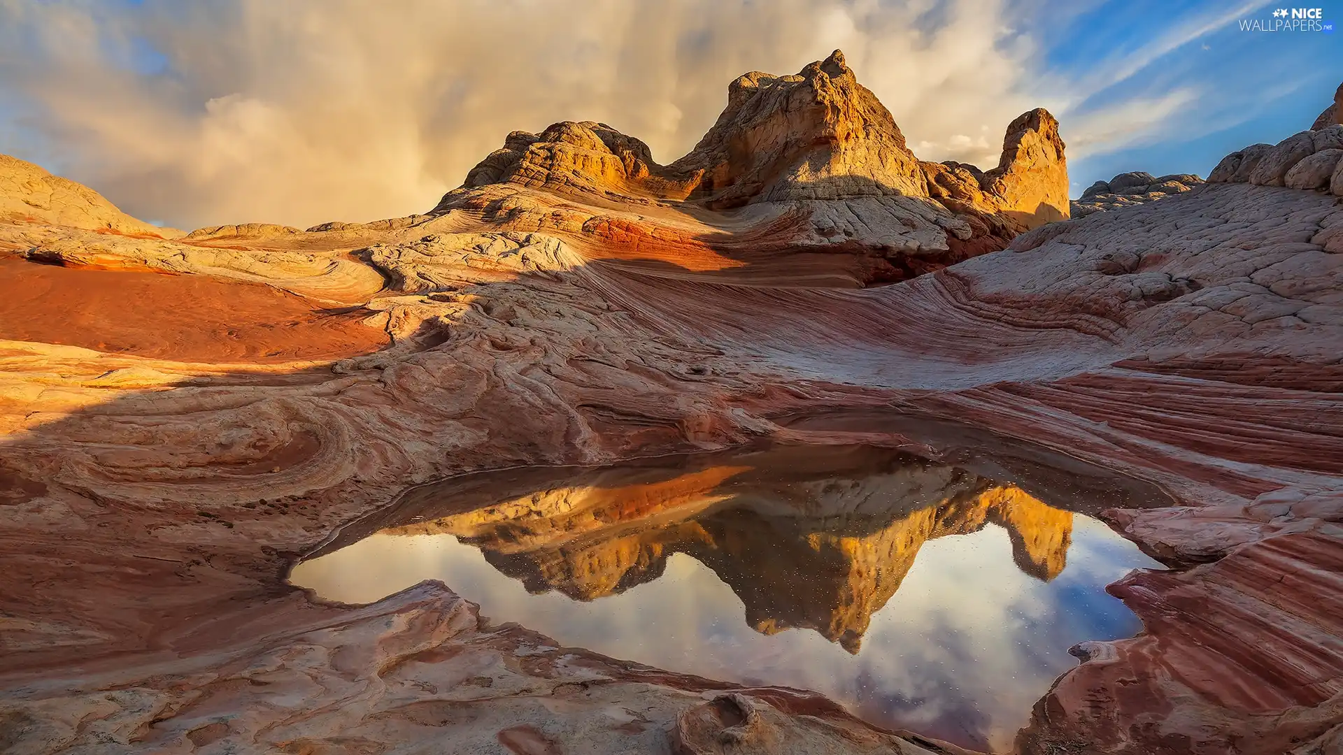 Rocks, Rock Formations, Arizona, The United States, Vermilion Cliffs National Monument, White Pocket