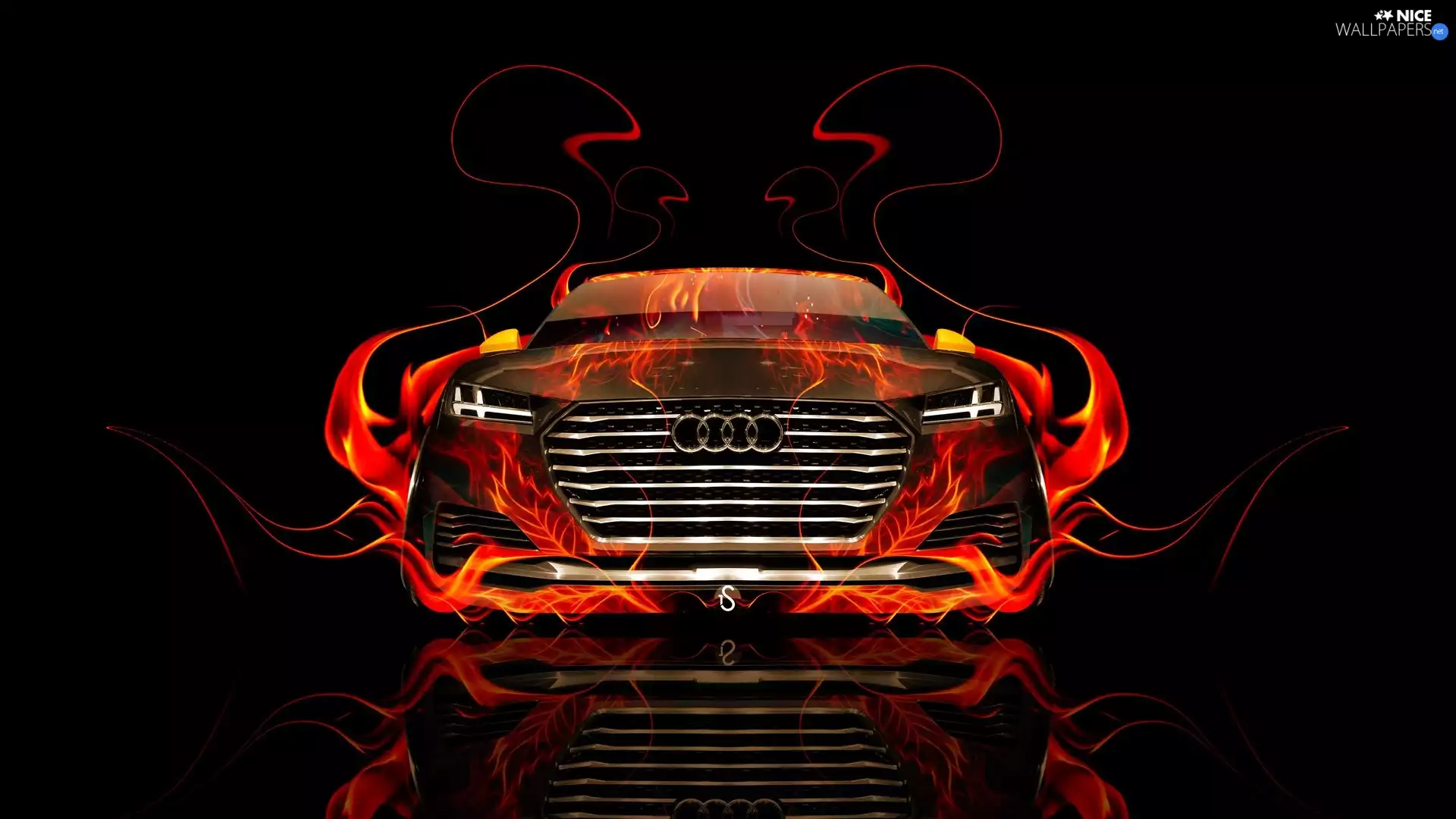 Audi, graphics, Automobile