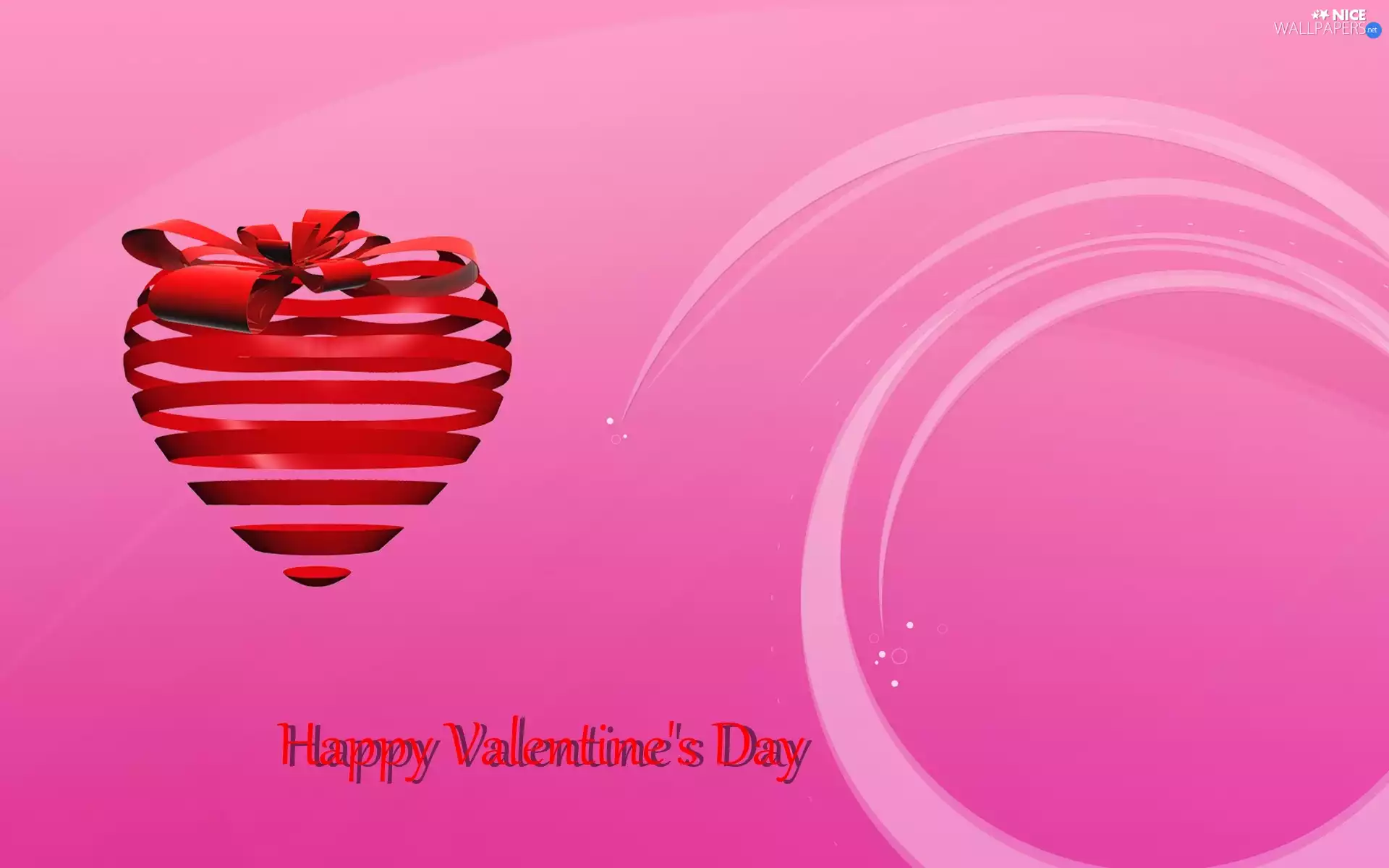 Pink, Heart, text, background