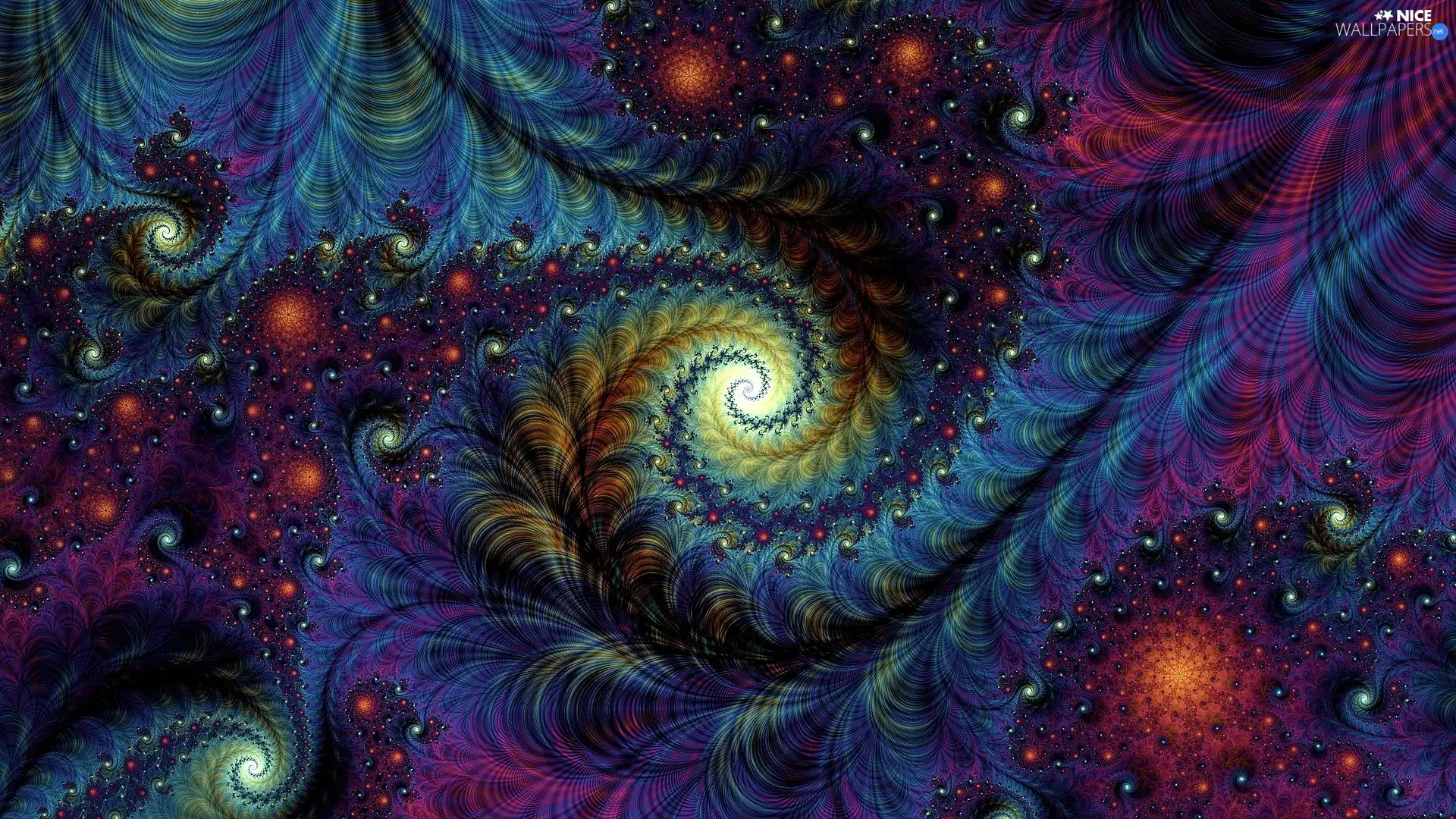 color, background, spirals, model, Fraktal