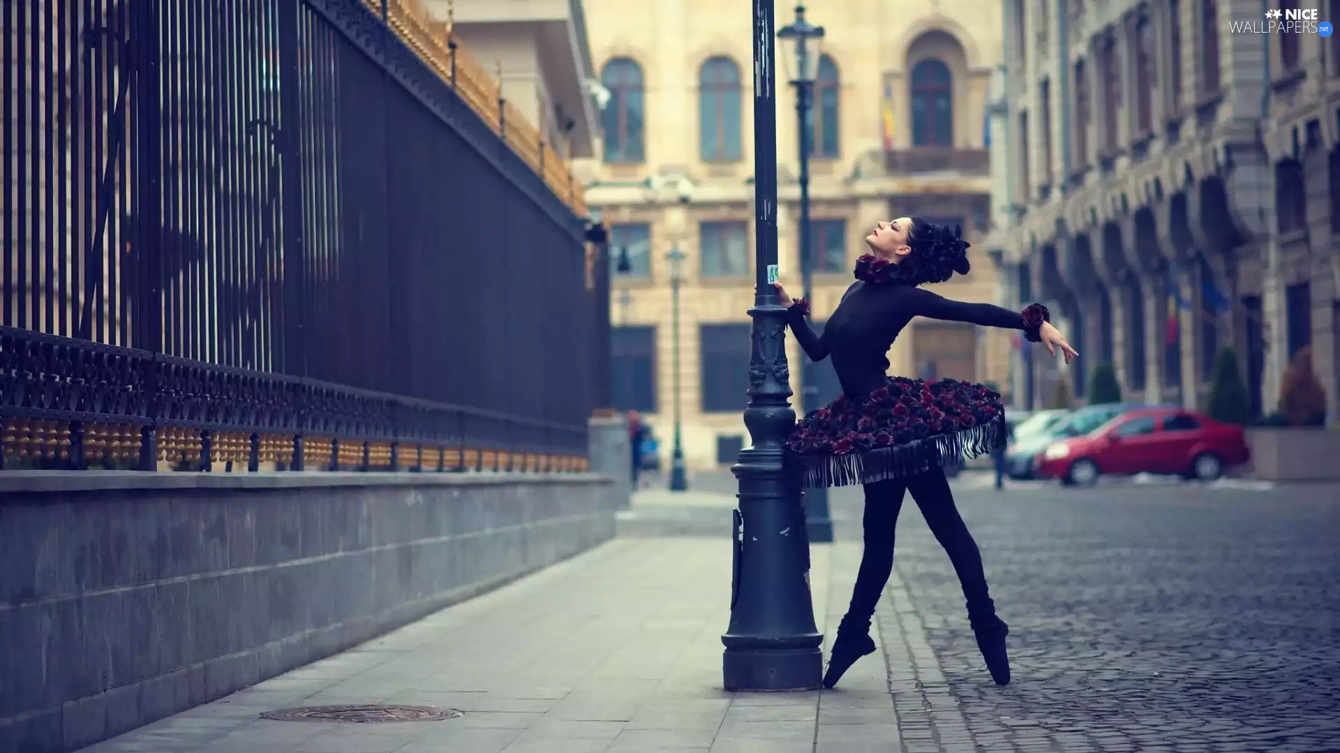 Women, Lighthouse, dance, Ballet