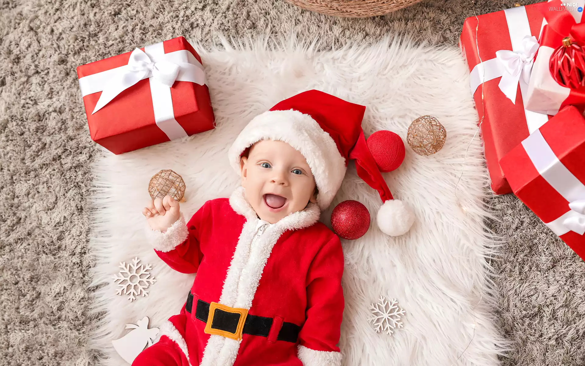 costume, Kid, gifts, baubles, Nicholas, babe