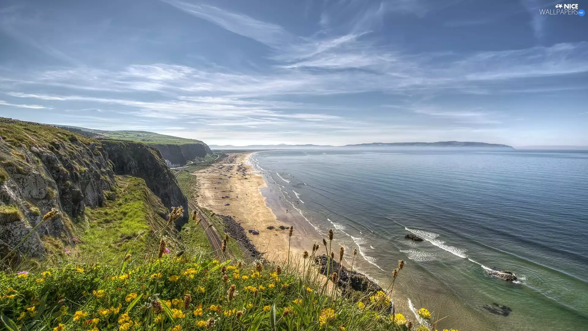sea, Sky, Coast, Beaches