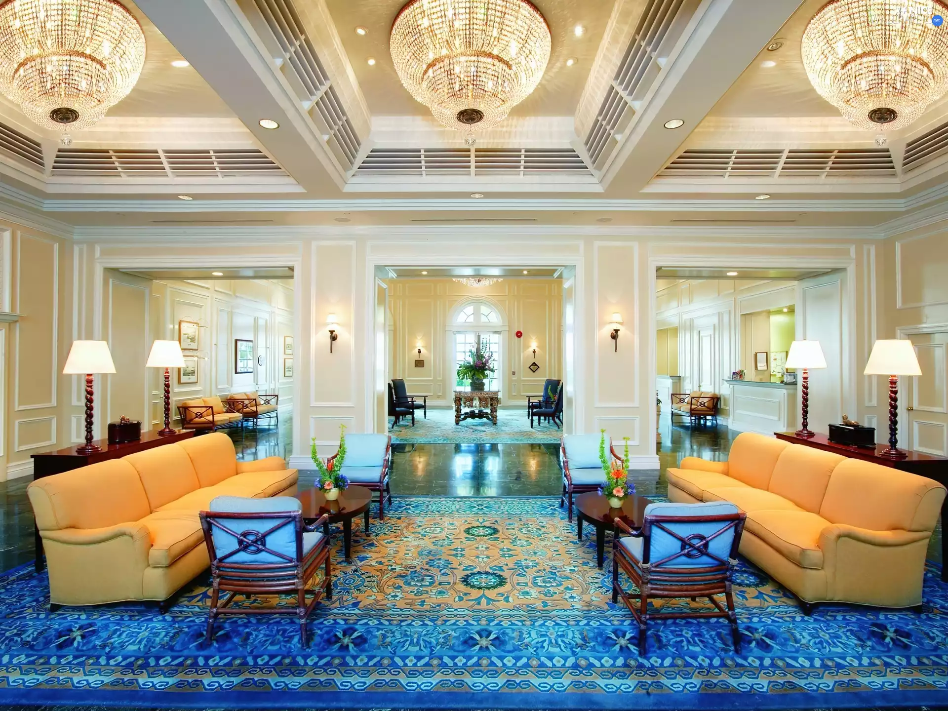 hall, Hotel hall, Beatyfull