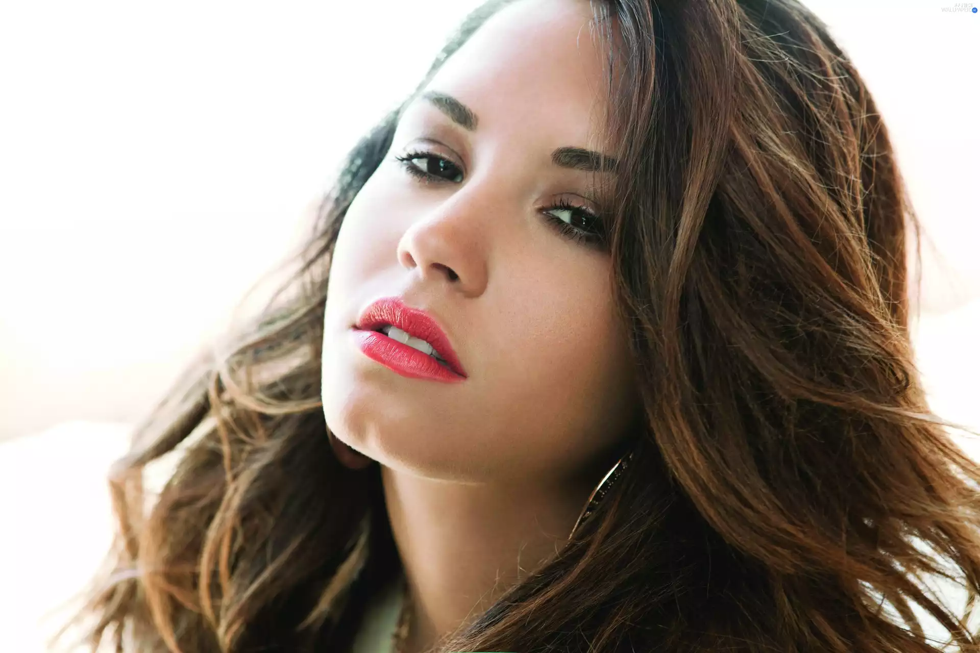 girl, Demi Lovato, Beauty