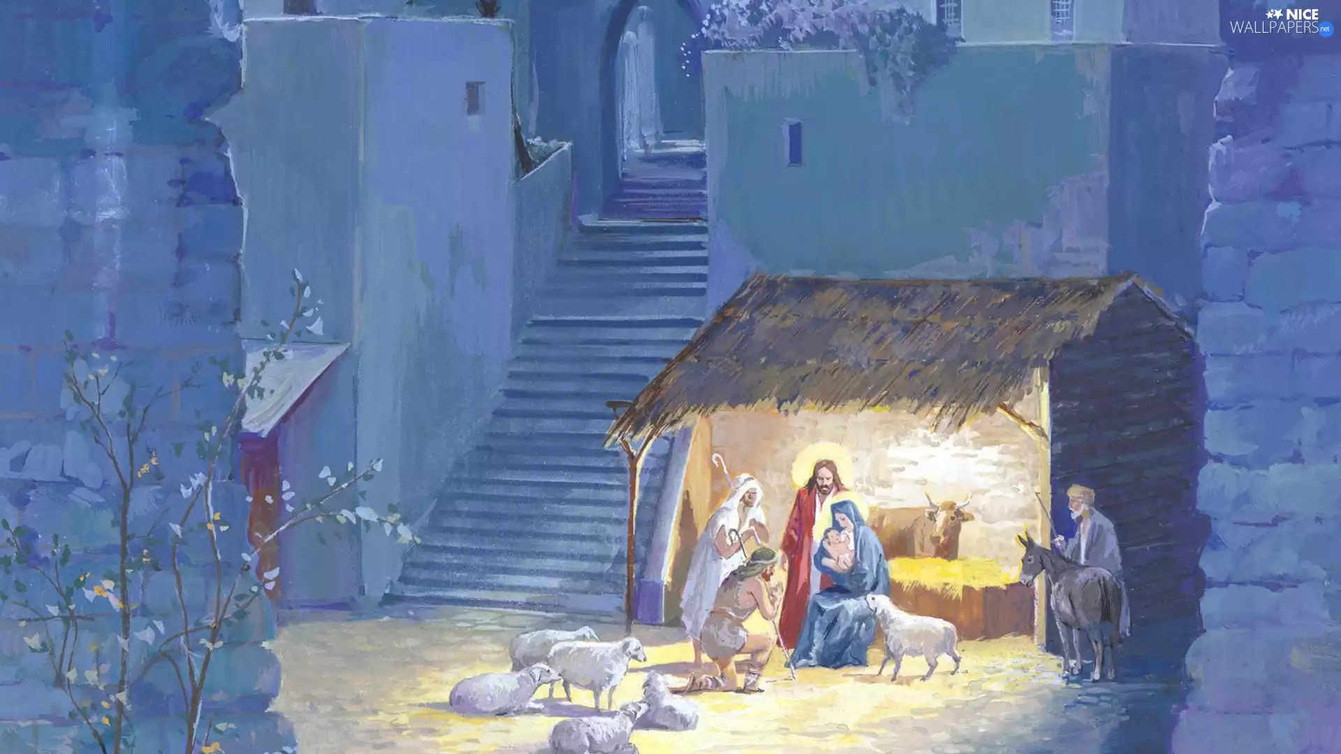 Bethlehem, crib