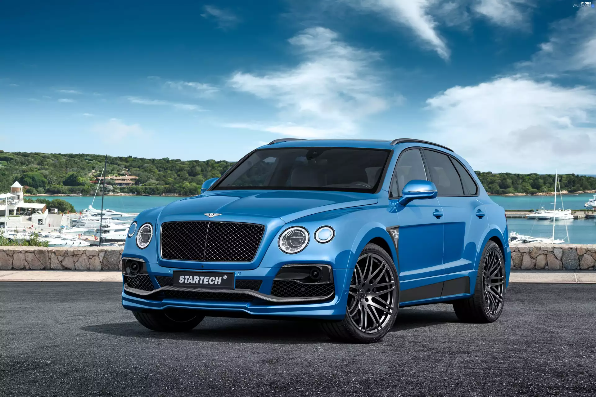 blue, Bentley Bentayga