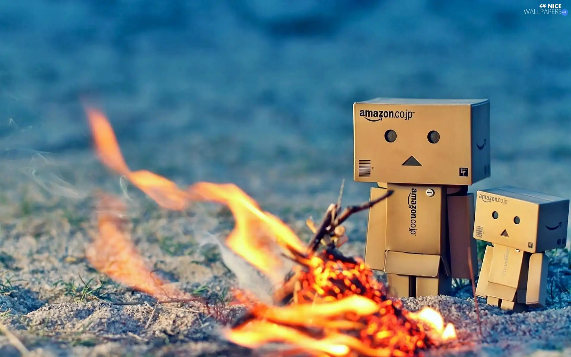 blur, Danbo, fire