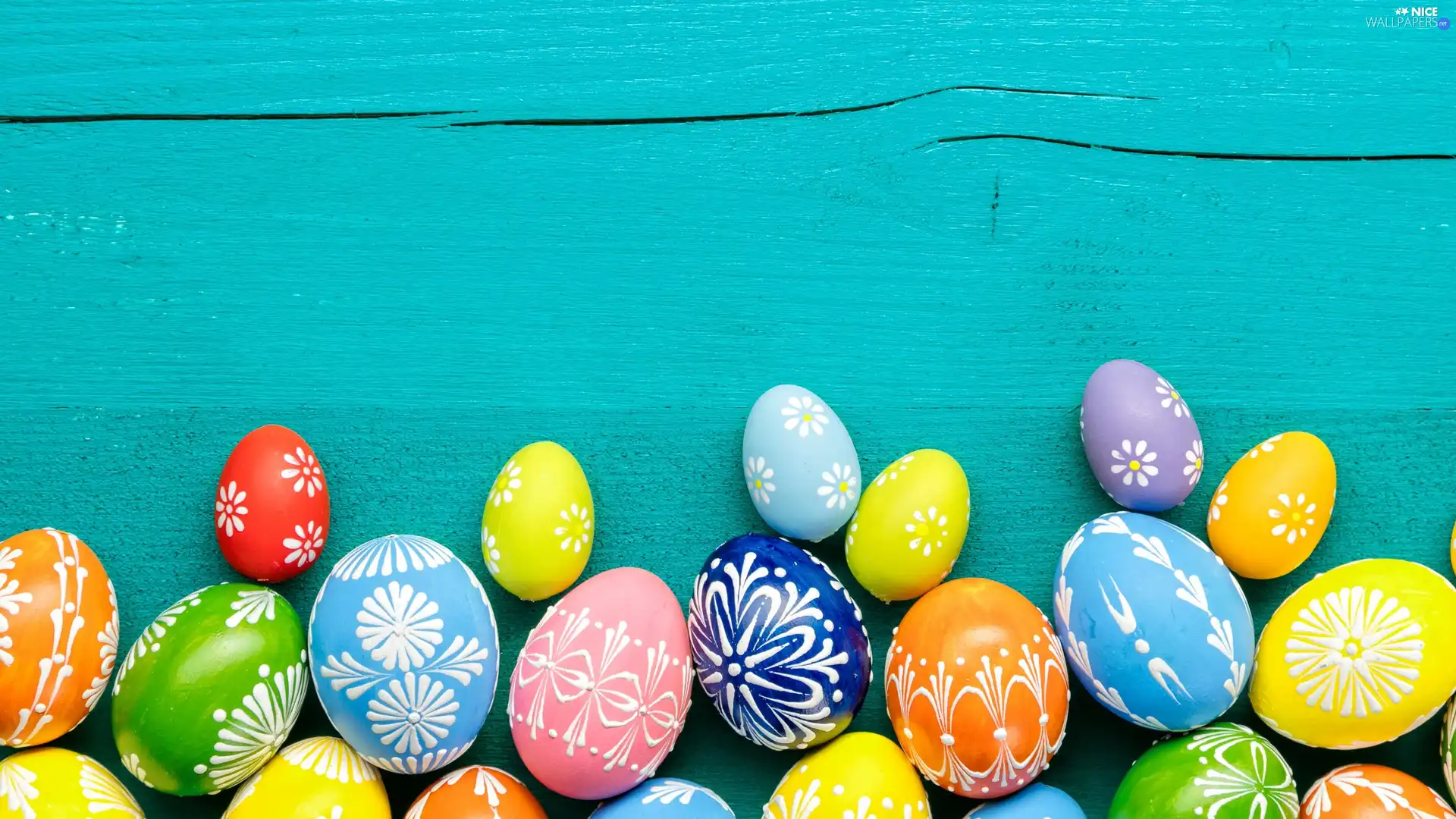 Blue, boarding, color, eggs, Easter