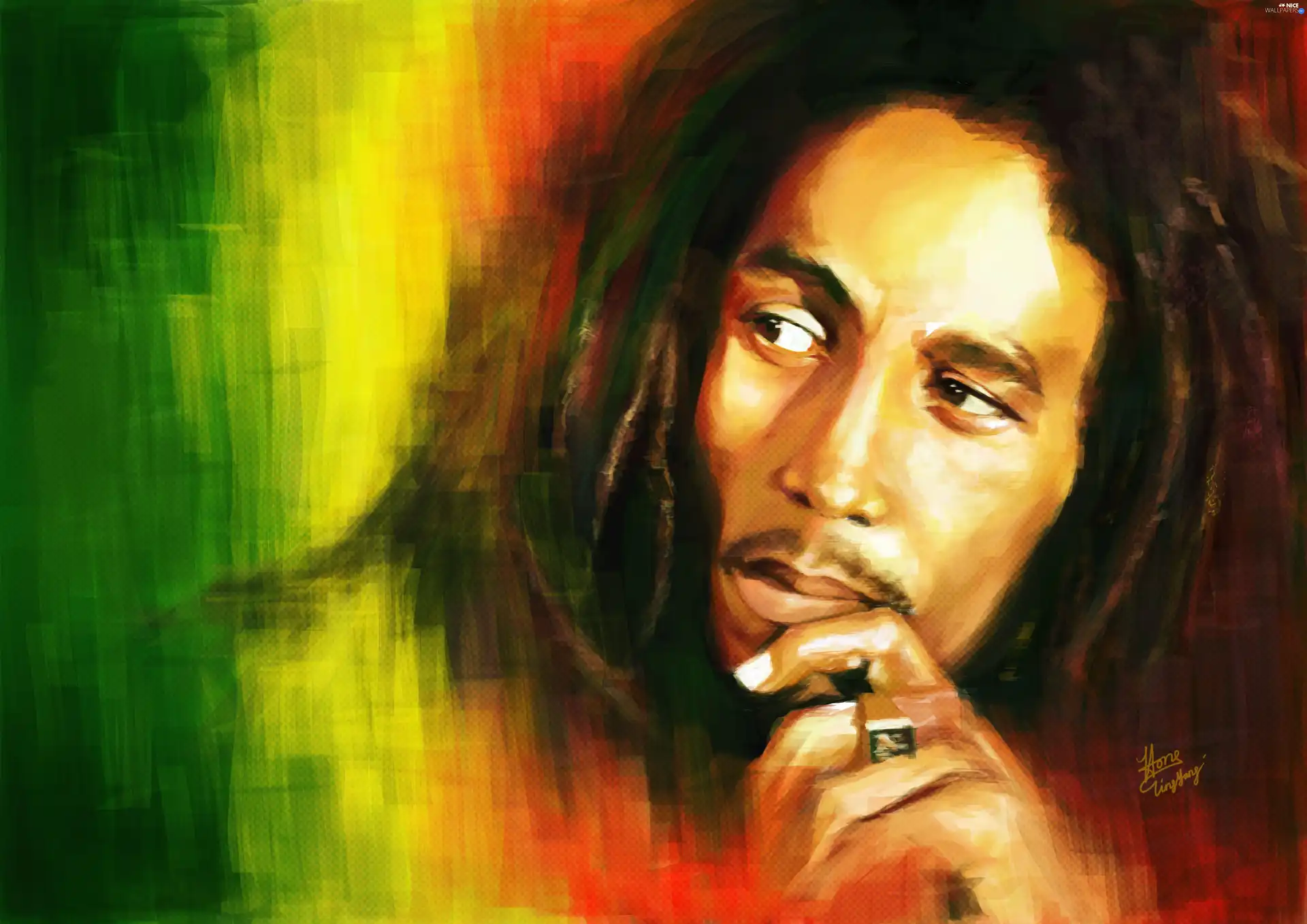 Bob Marley, signet