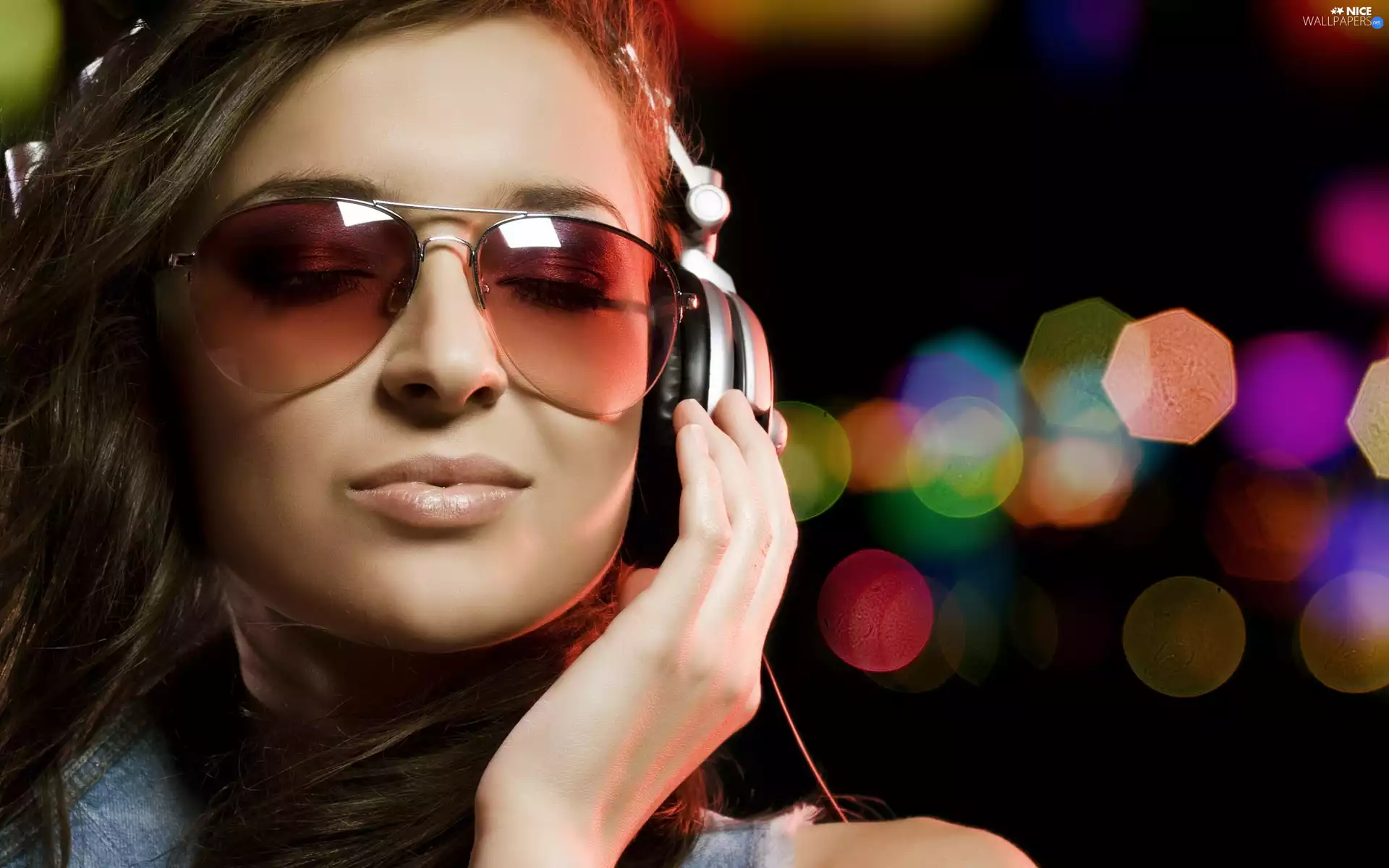 Glasses, Women, light brown