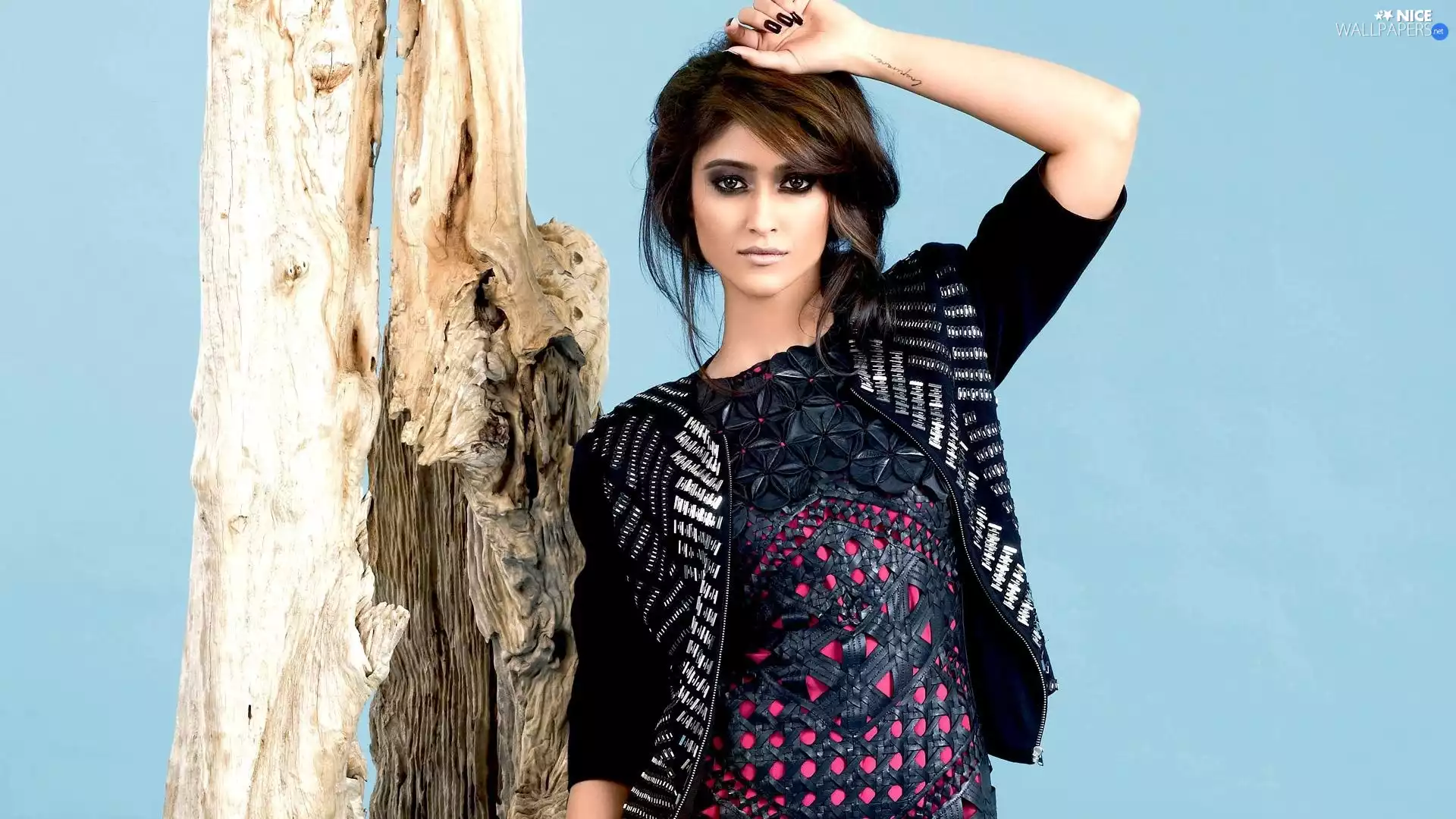 brunette, waistcoat, Ileana D’cruz, make-up, Women