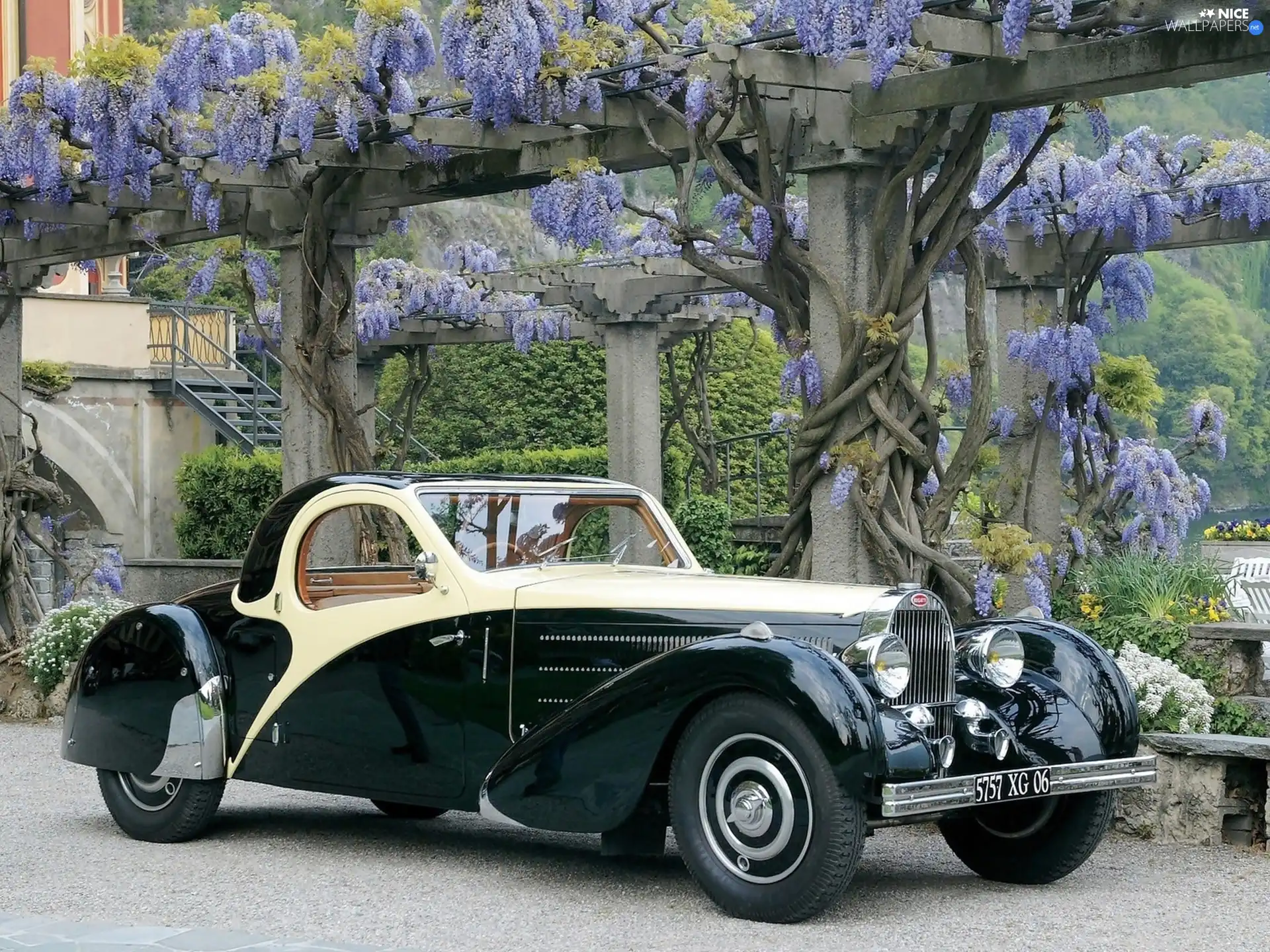 Bugatti 57 Atalante Roll Back