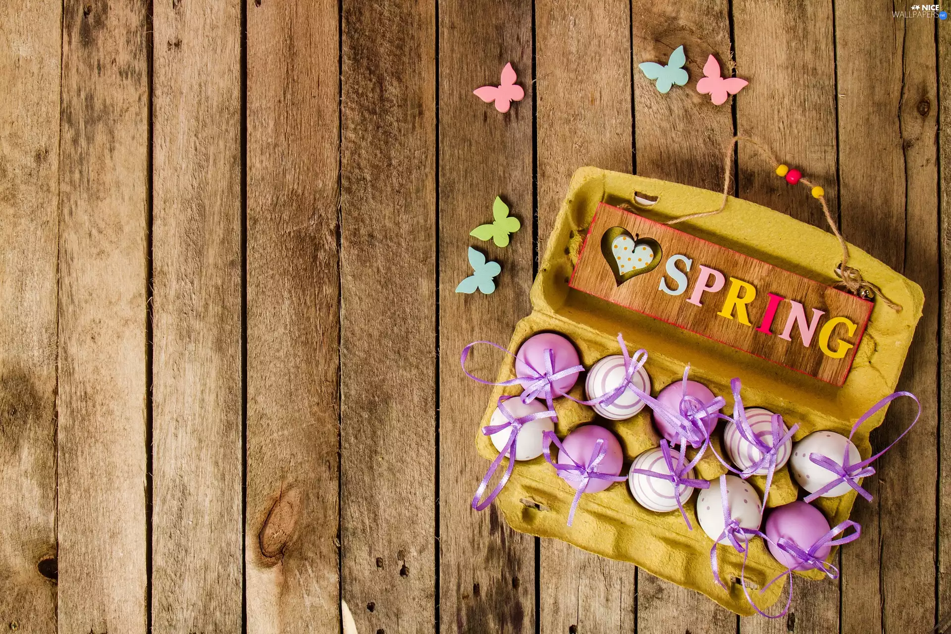 text, Easter, boarding, butterfly, Spring, eggs
