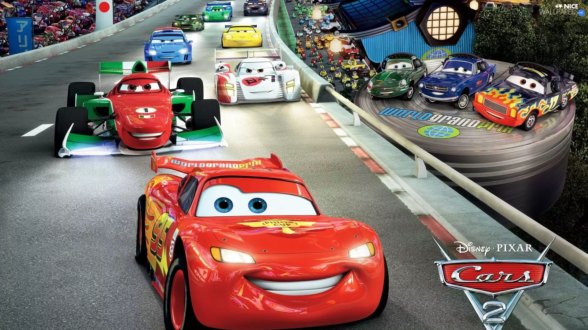 cartoon, Cars 2, Cars 2