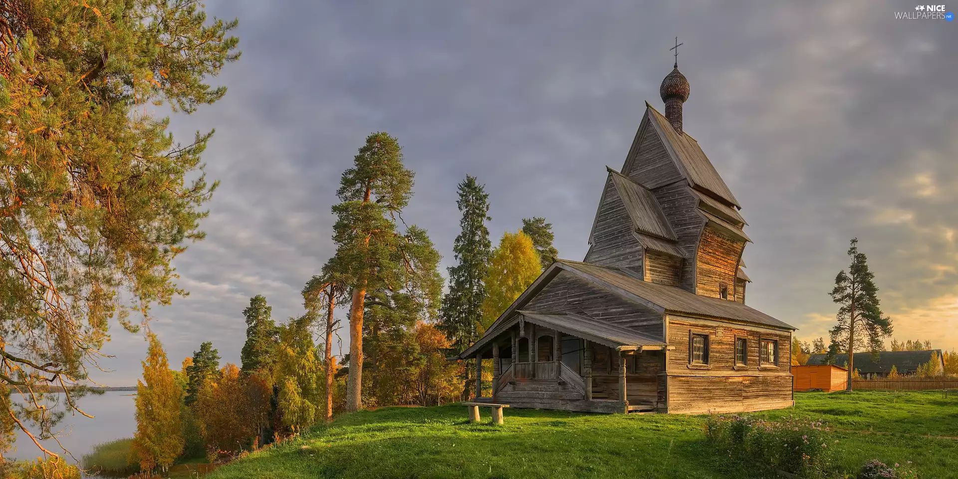 Rostov Oblast, Russia, Cerkiew, Yuksovichi Village, Wooden