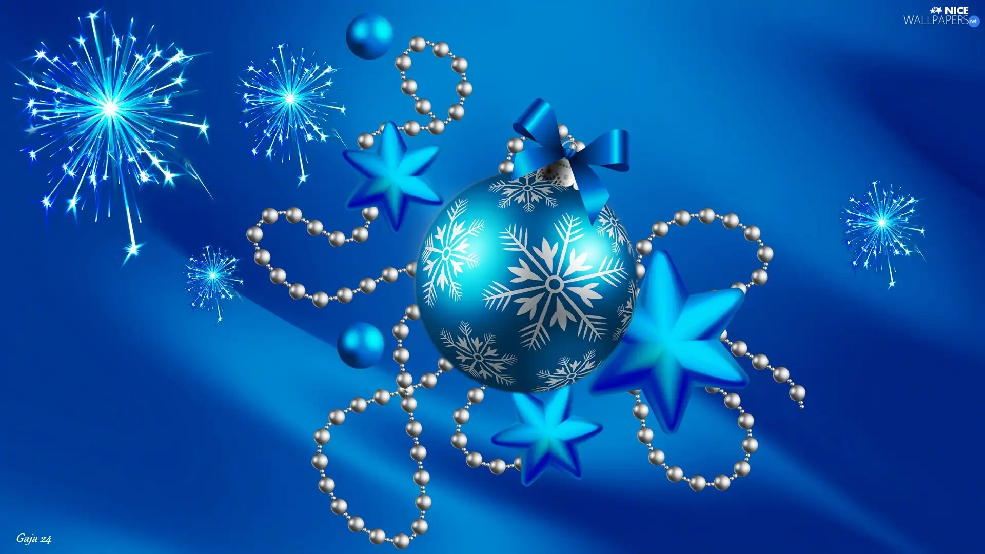 christmas, graphics, bauble, Stars, Blue