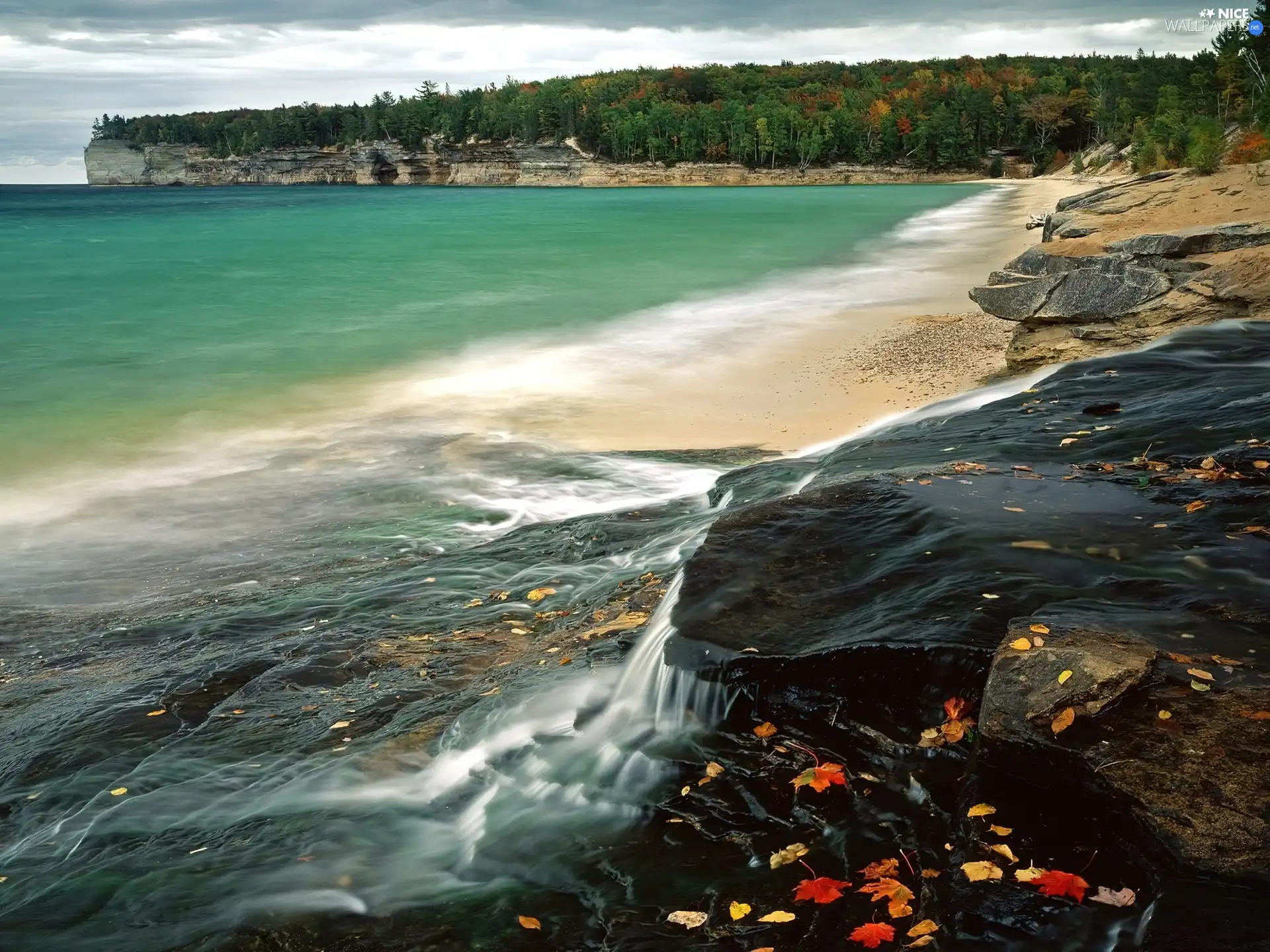 Coast, sea, rocks