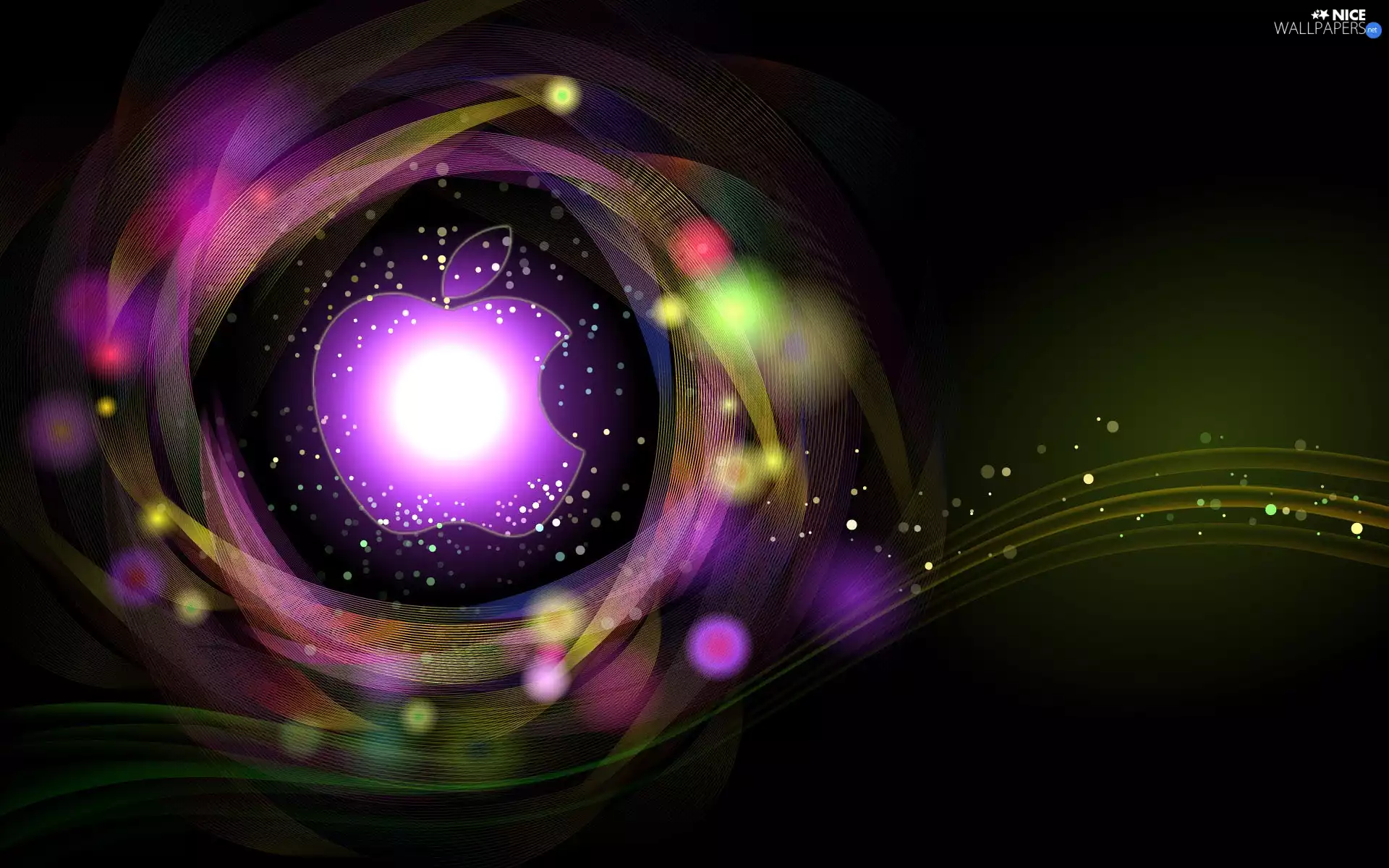 color, Apple, vortices