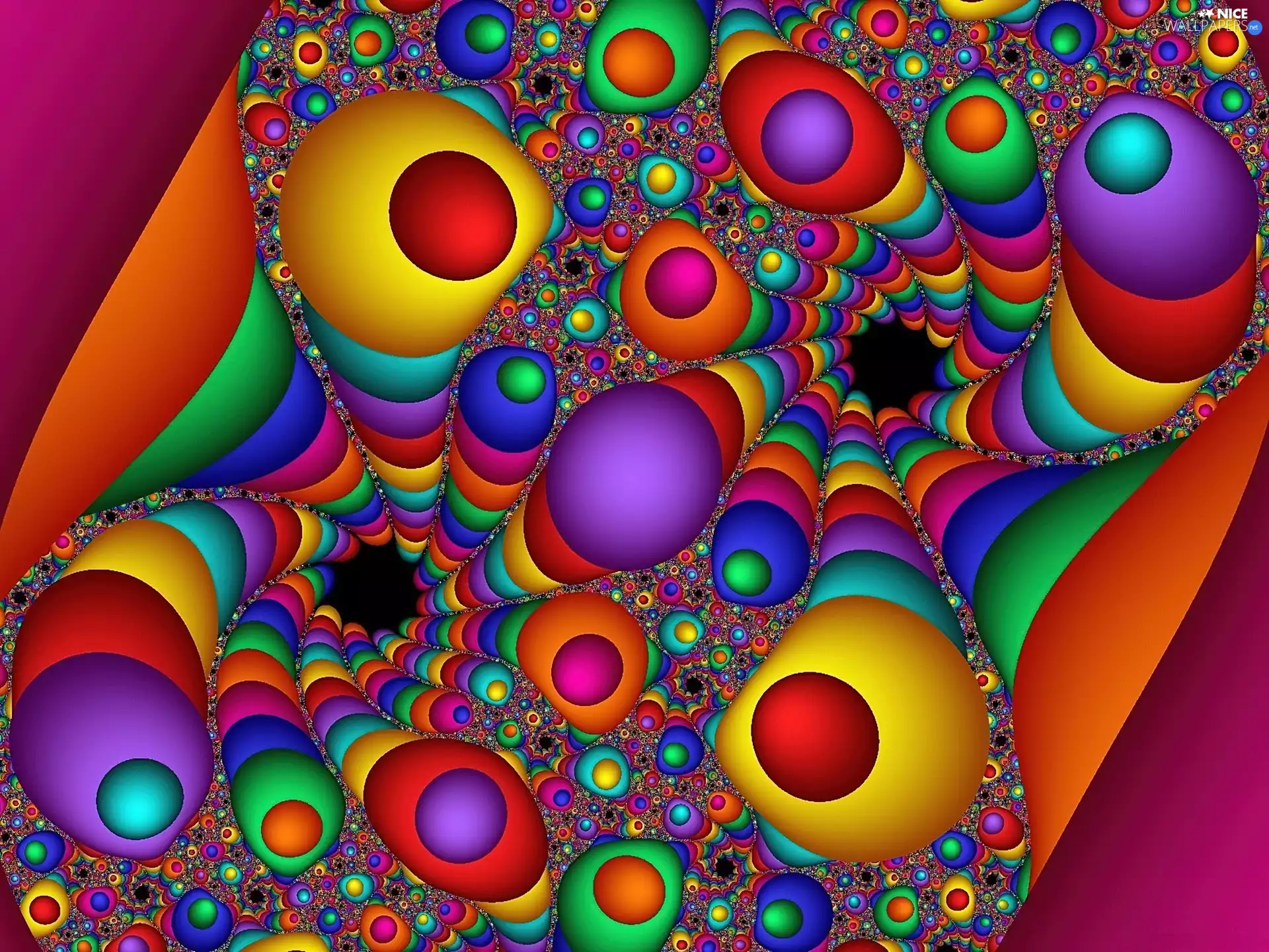 Kaleidoscope, abstraction, graphics, colors