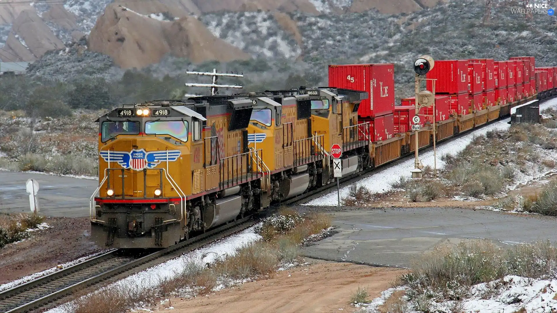 Commodities, Mountains, Train